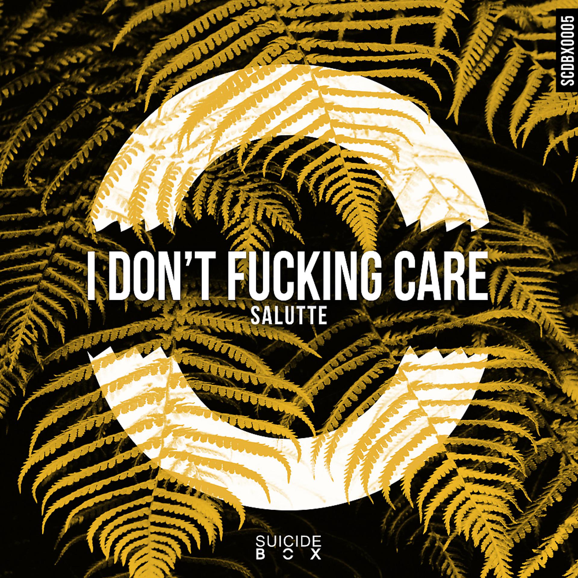 Постер альбома I Don't Fucking Care