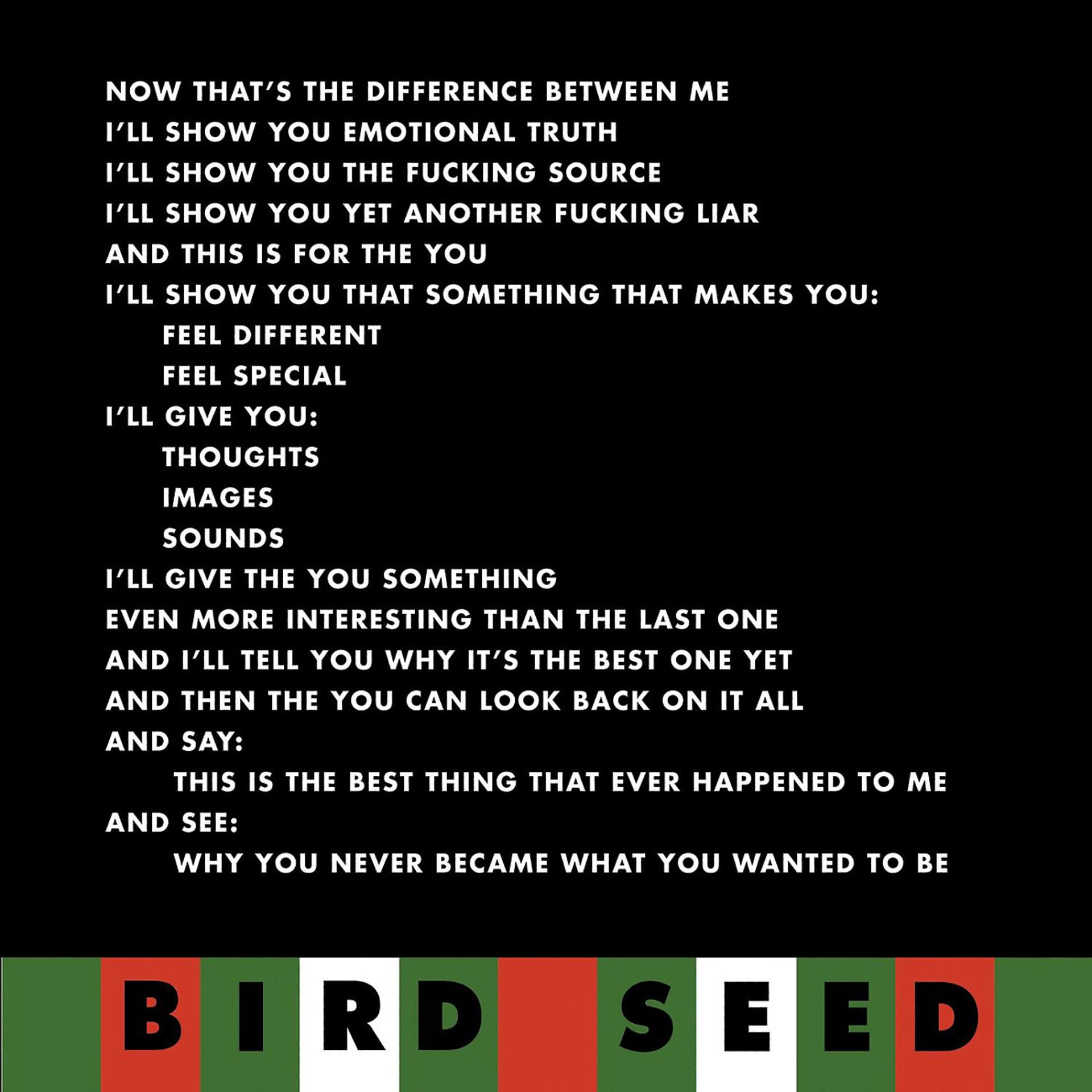 Постер альбома Bird Seed