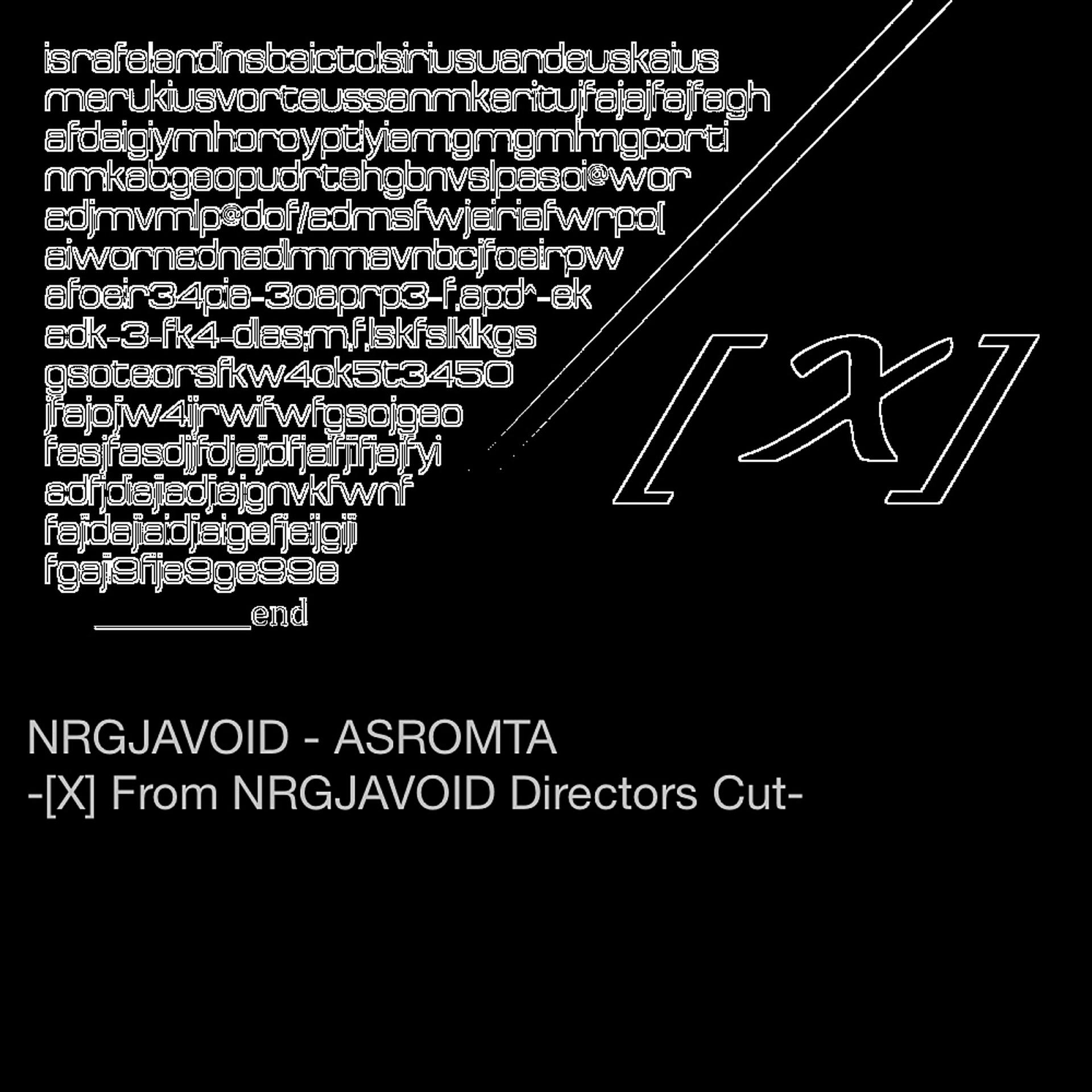 Постер альбома Asromta-X-Next: From Nrgjavoid Directors Cut