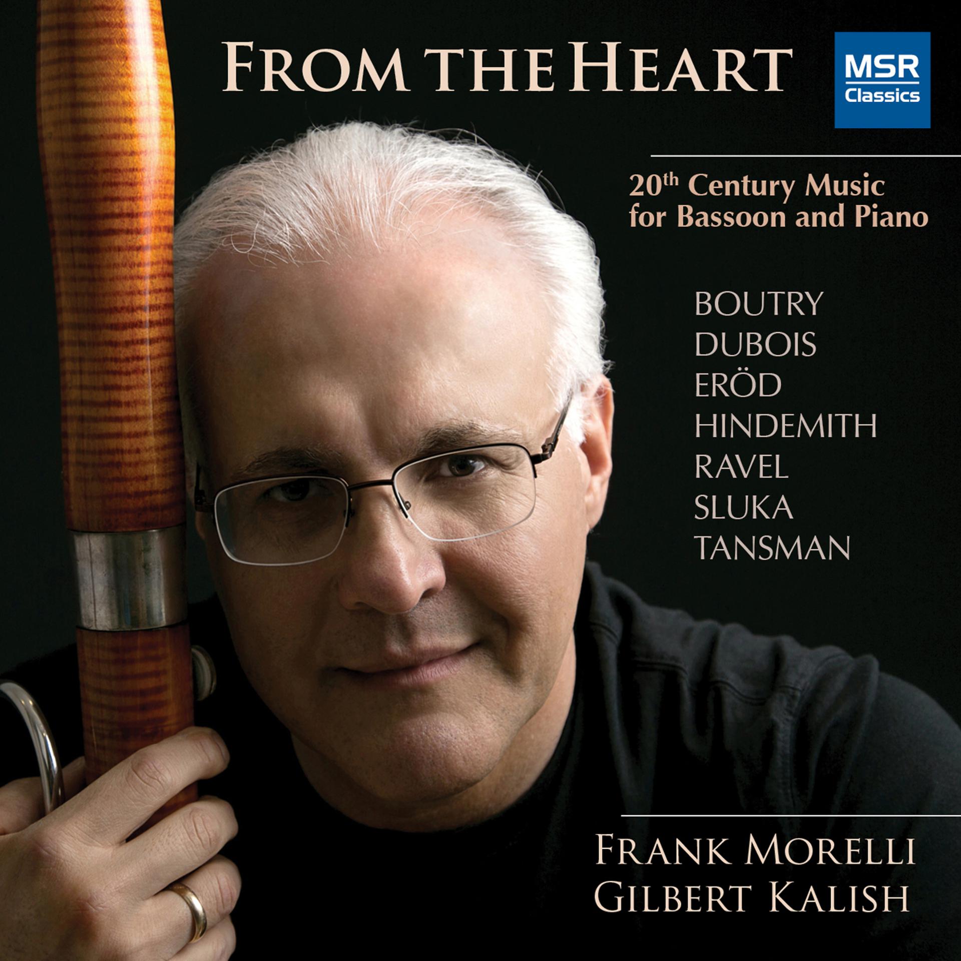 Постер альбома From the Heart: 20th Century Music for Bassoon and Piano