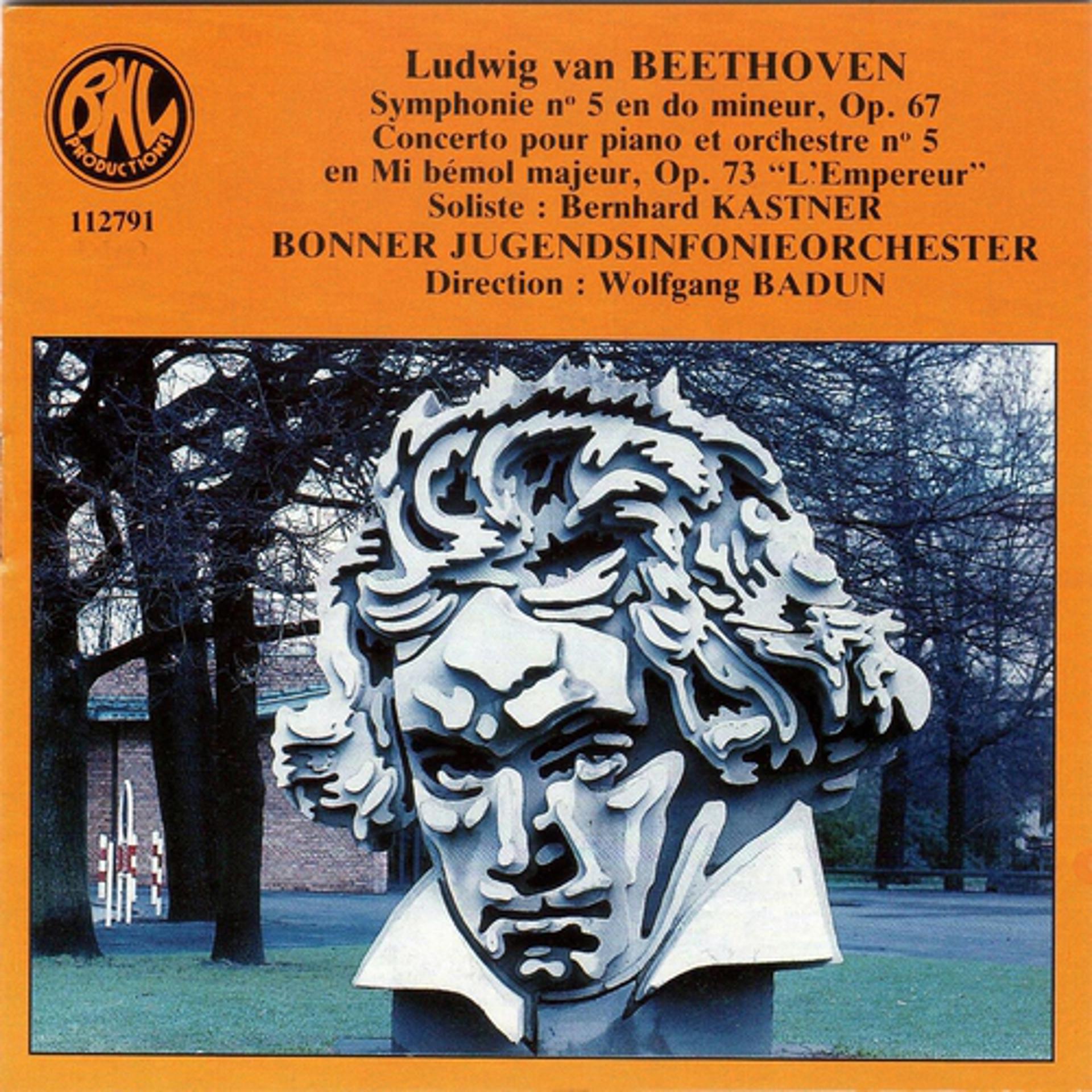 Постер альбома Beethoven: Symphonie et concerto pour piano No. 5