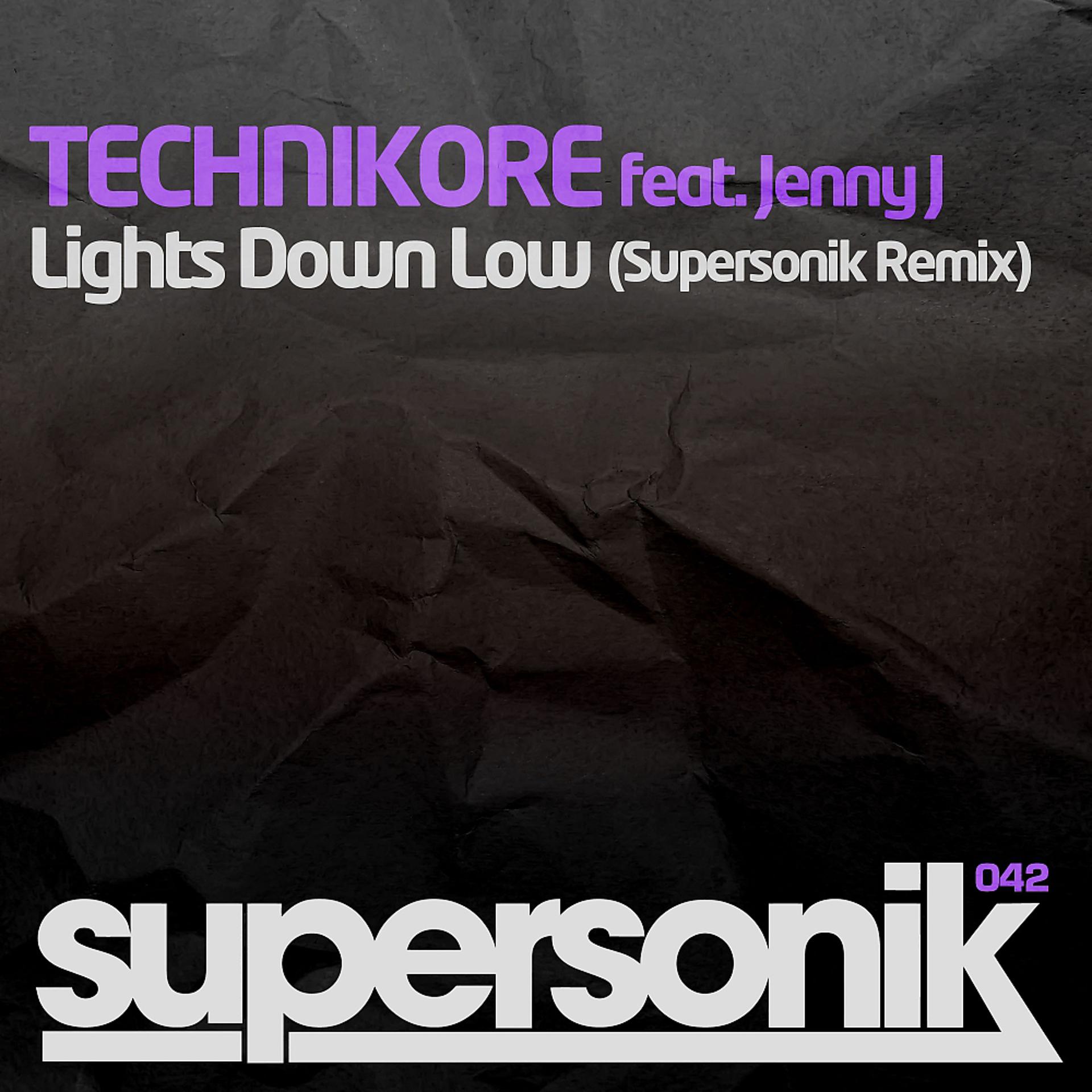 Постер альбома Lights Down Low (Supersonik Mix)