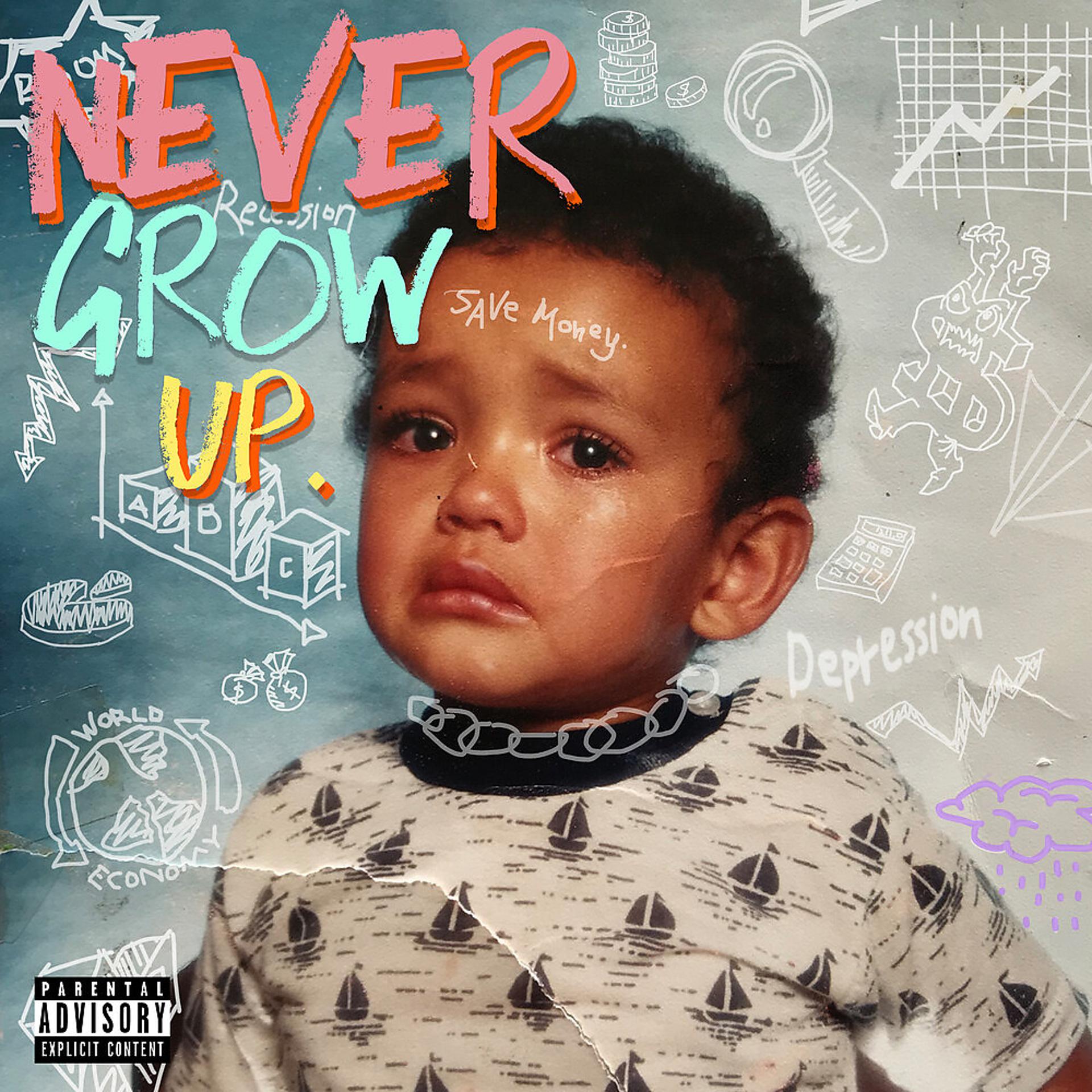 Постер альбома Never Grow Up.