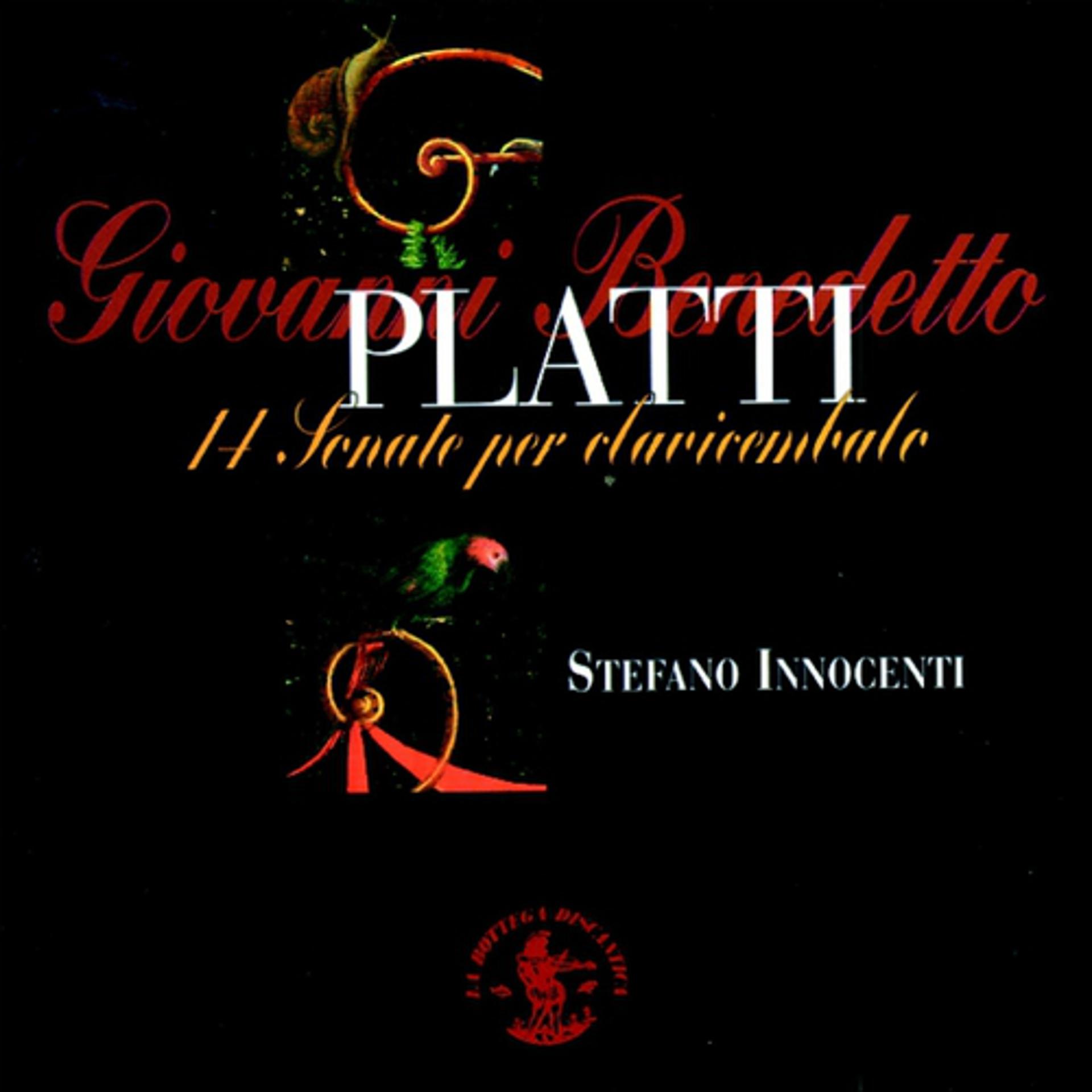 Постер альбома Giovanni benedetto platti: 14 sonate per clavicembalo