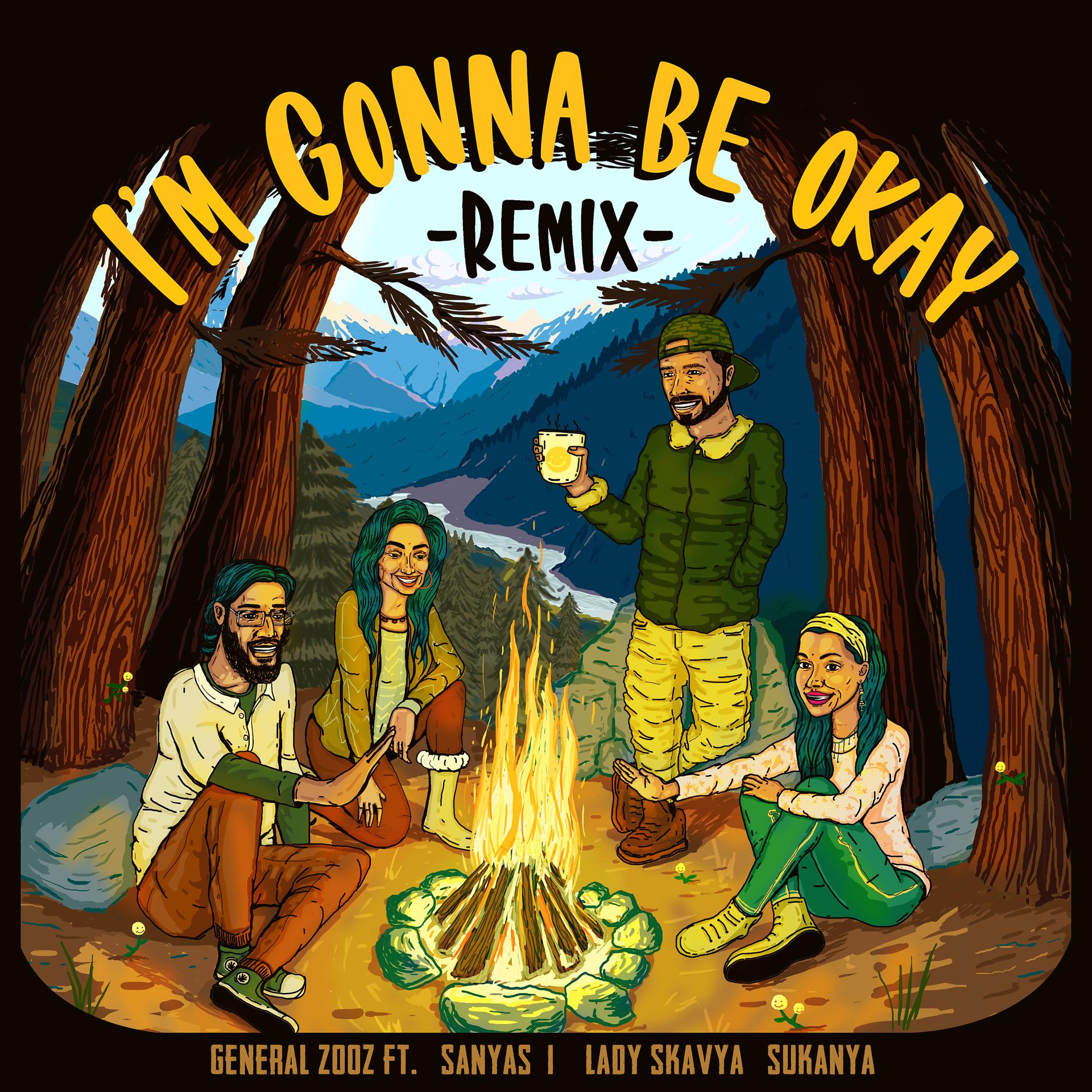 Постер альбома I'm Gonna Be Okay (Remix)