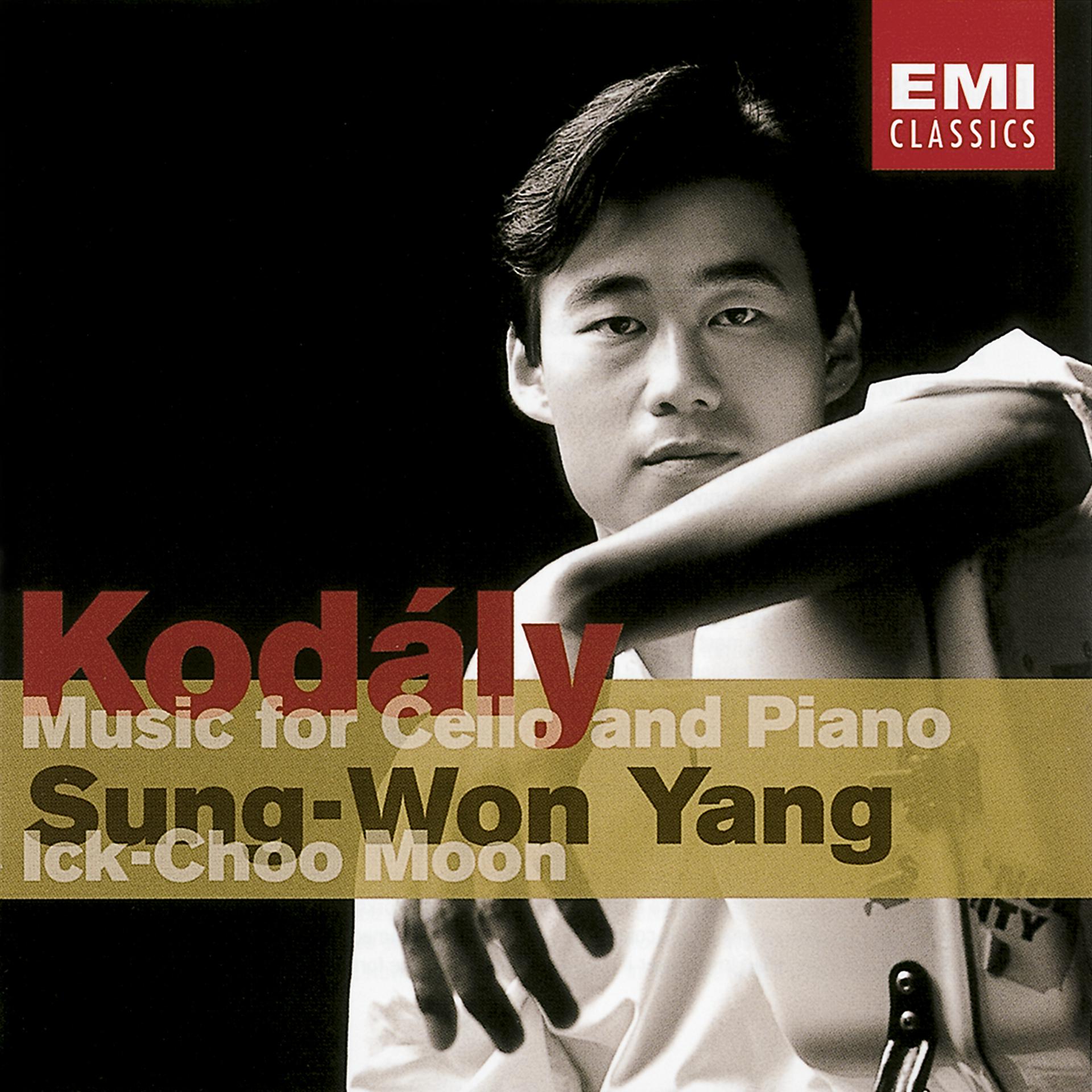 Постер альбома Kodaly : Works For Cello & Piano