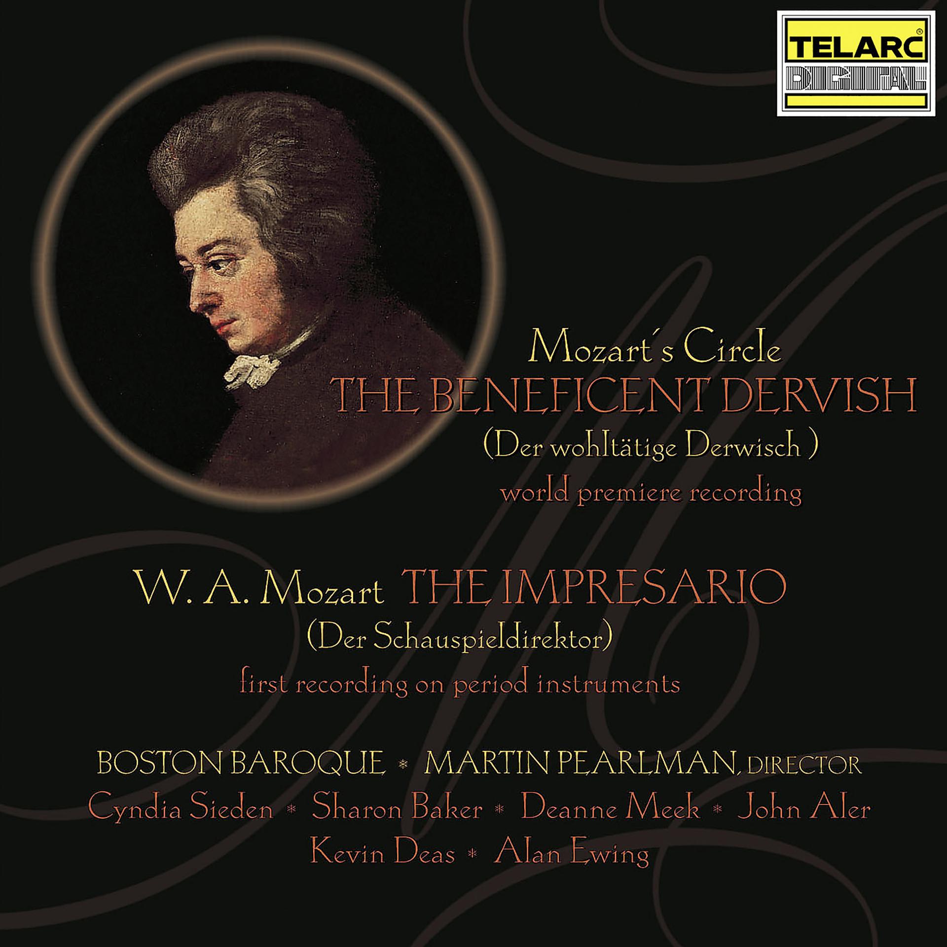 Постер альбома Mozart's Circle: The Beneficent Dervish - Mozart: The Impresario, K. 486