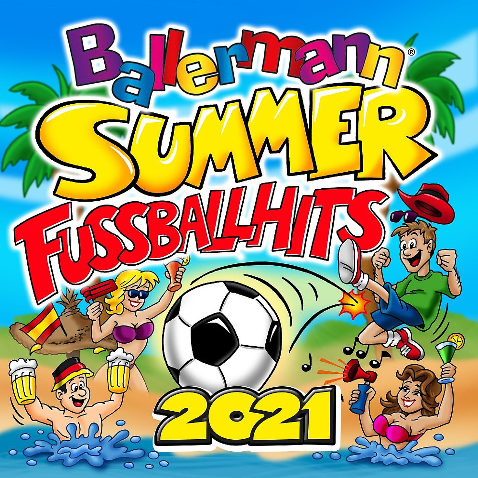 Постер альбома Ballermann Summer : Fussball Hits 2021