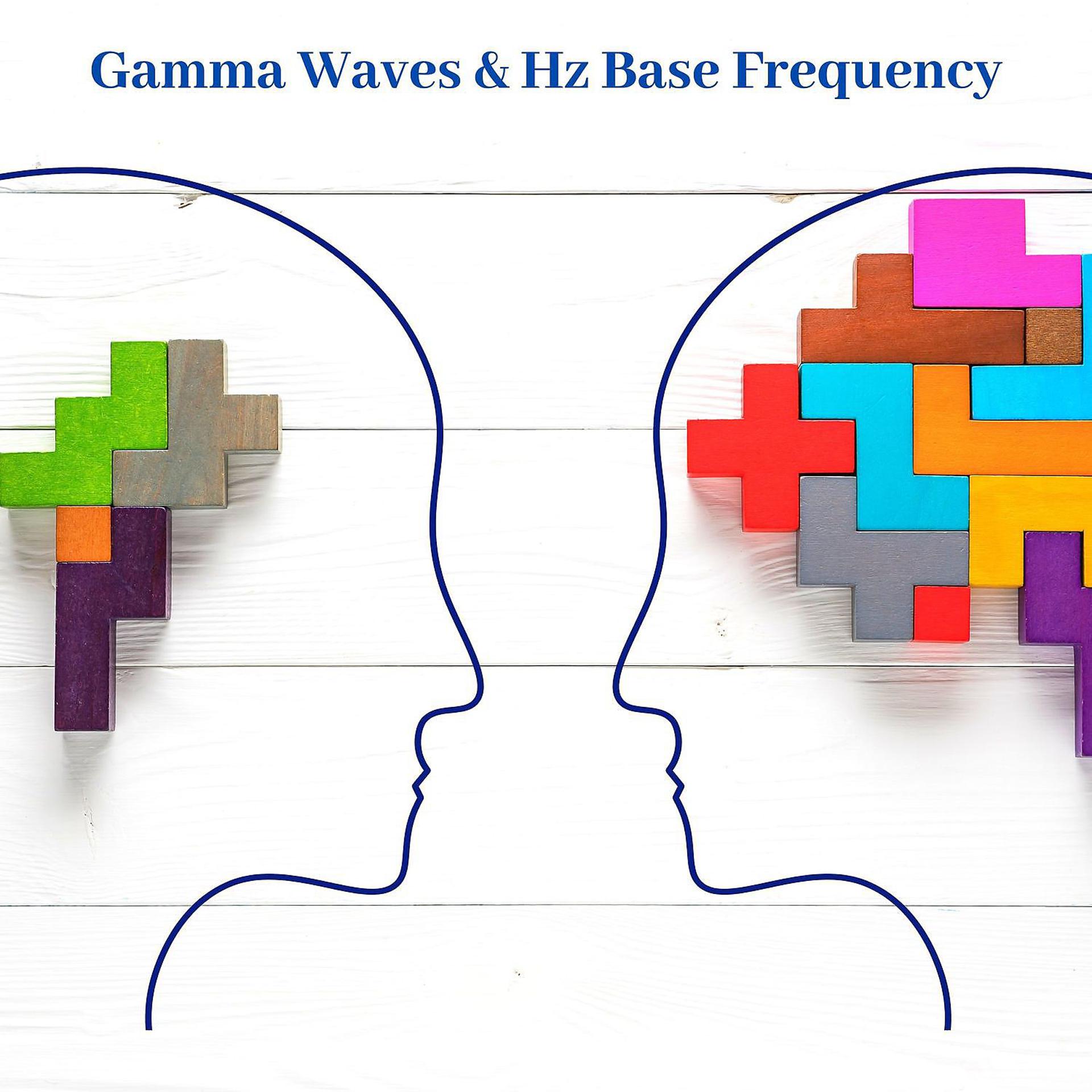 Постер альбома Gamma Waves & Hz Base Frequency: Activate Brain to 100% Potential, Focus Music