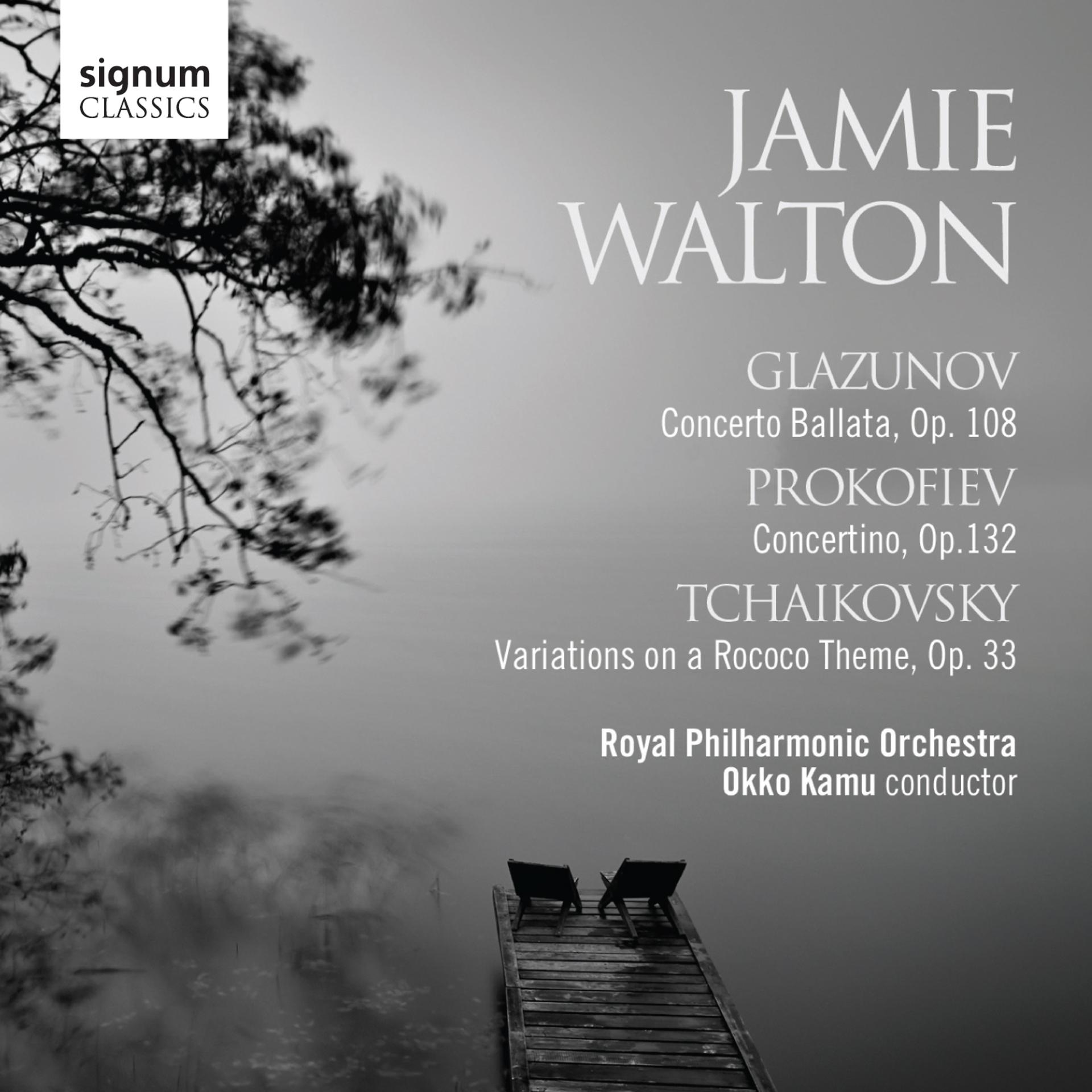 Постер альбома Glazunov: Concerto Ballata, Prokofiev: Concertino & Tchaikovsky: Variations on a Rococo Theme