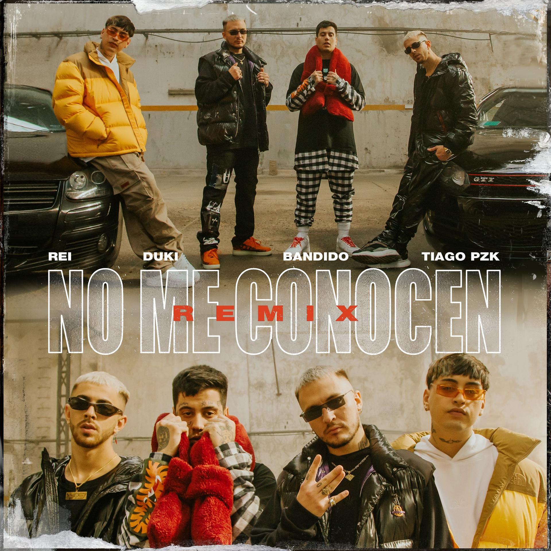 Постер альбома No Me Conocen (Remix) (Con Duki, Rei & Tiago Pzk)