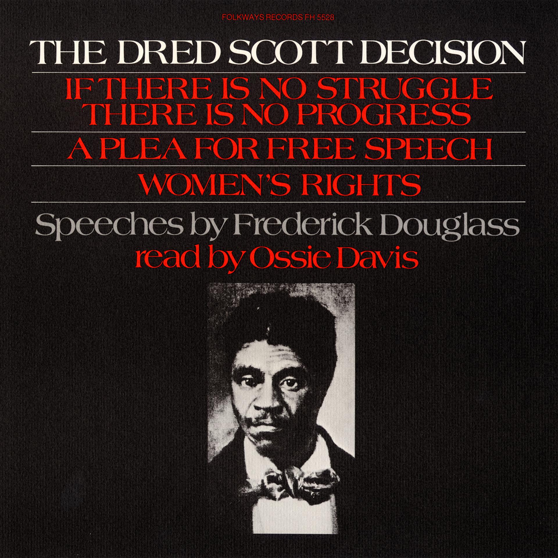 Постер альбома Frederick Douglass' Speeches inc. The Dred Scott Decision