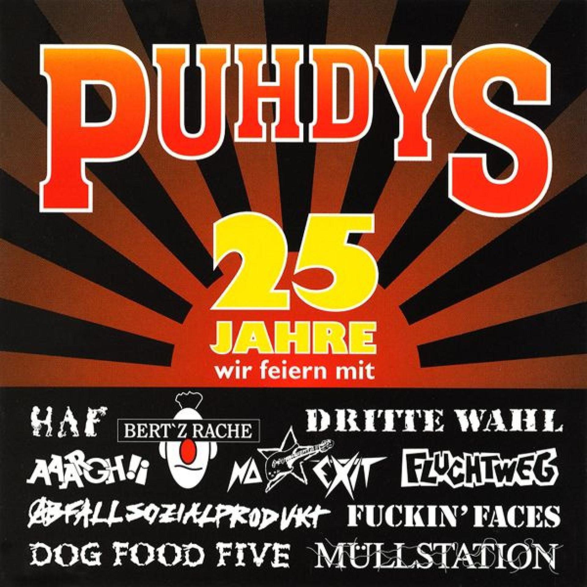 Постер альбома 25 Jahre Puhdys - Wir feiern mit