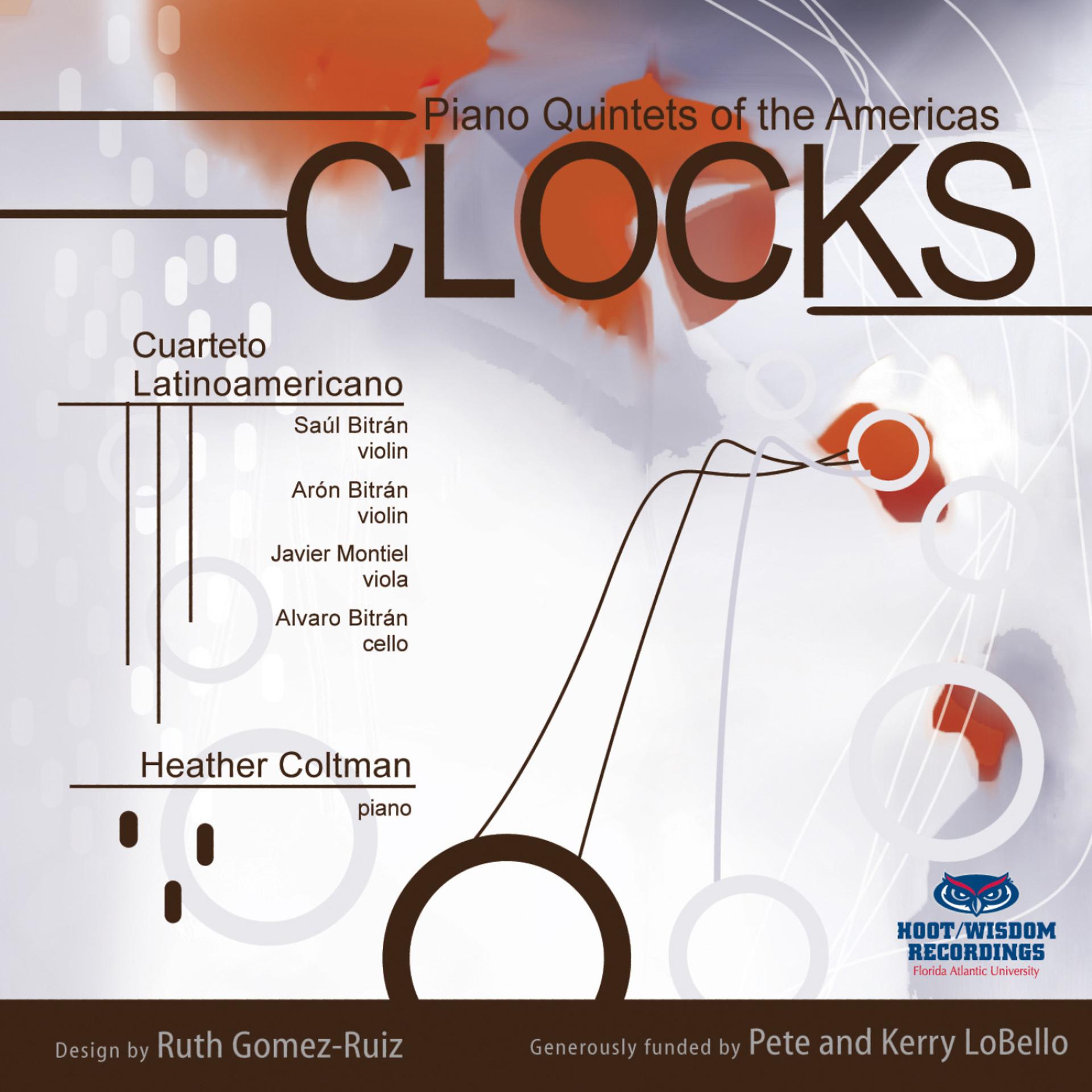 Постер альбома Clocks - Piano Quintets of the Americas