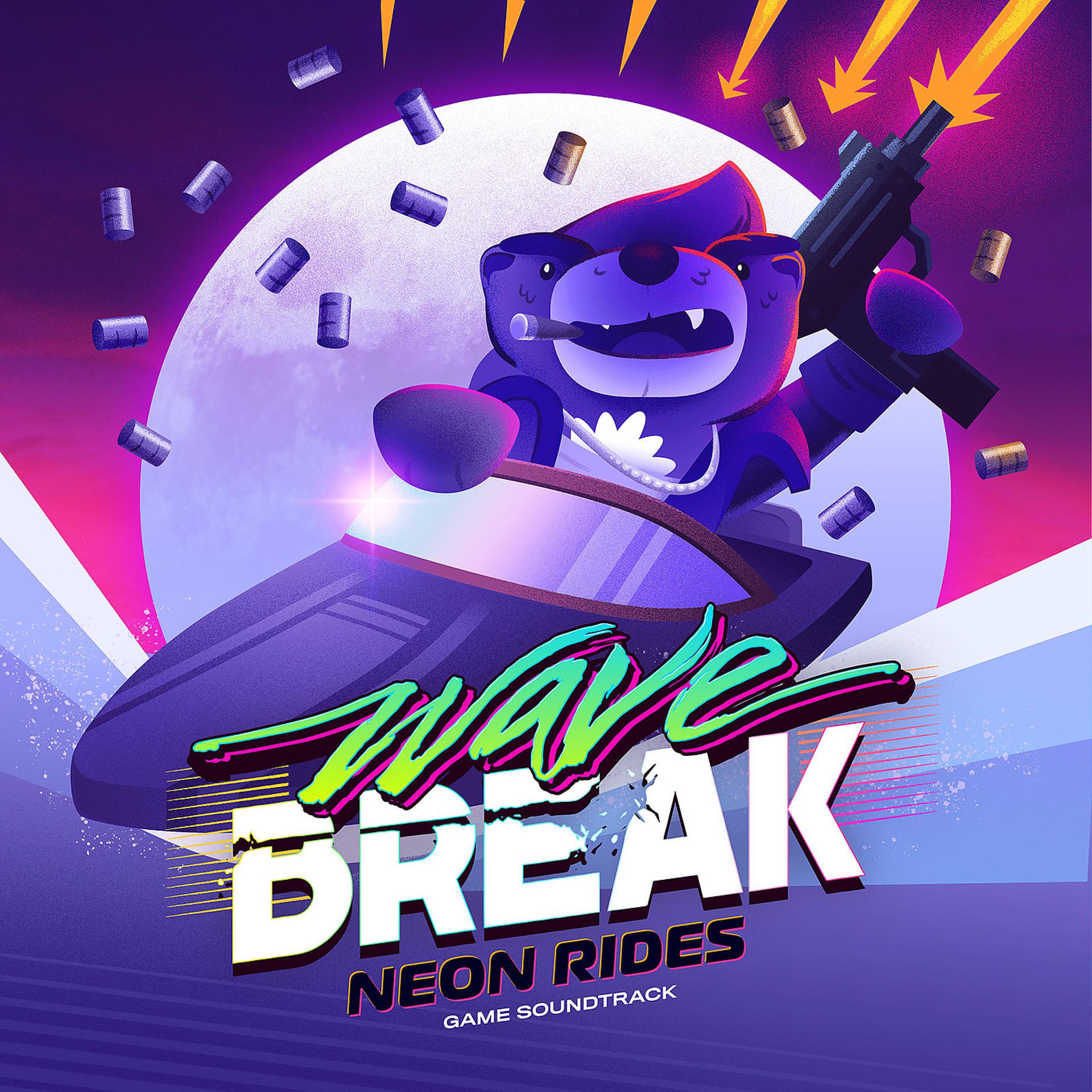 Постер альбома Wave Break: Neon Rides (Game Soundtrack)