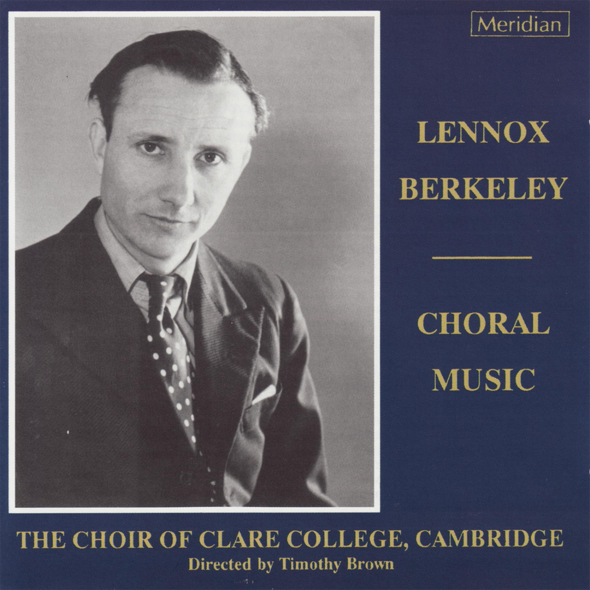 Постер альбома Berkeley: Choral Music
