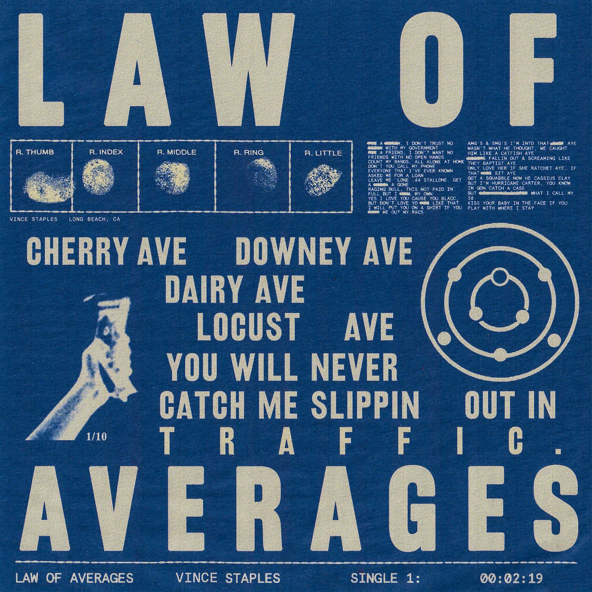Постер альбома LAW OF AVERAGES