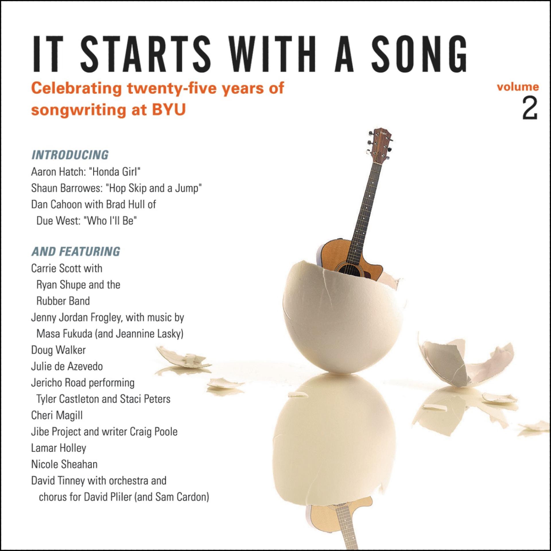 Постер альбома It Starts With a Song, Vol. 2: Celebrating 25 years of songwriting at BYU
