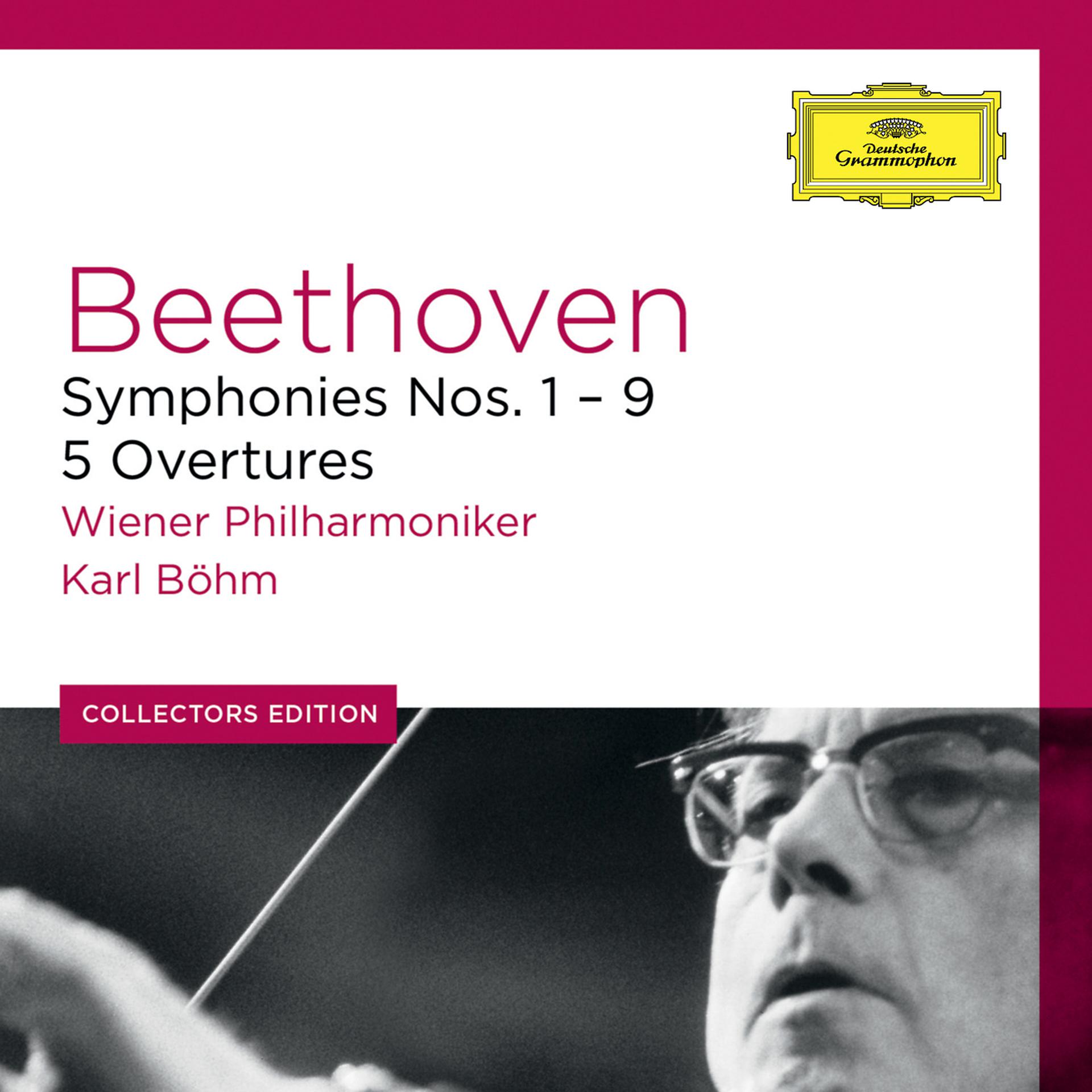 Постер альбома Beethoven: Symphonies Nos. 1 - 9; 5 Overtures