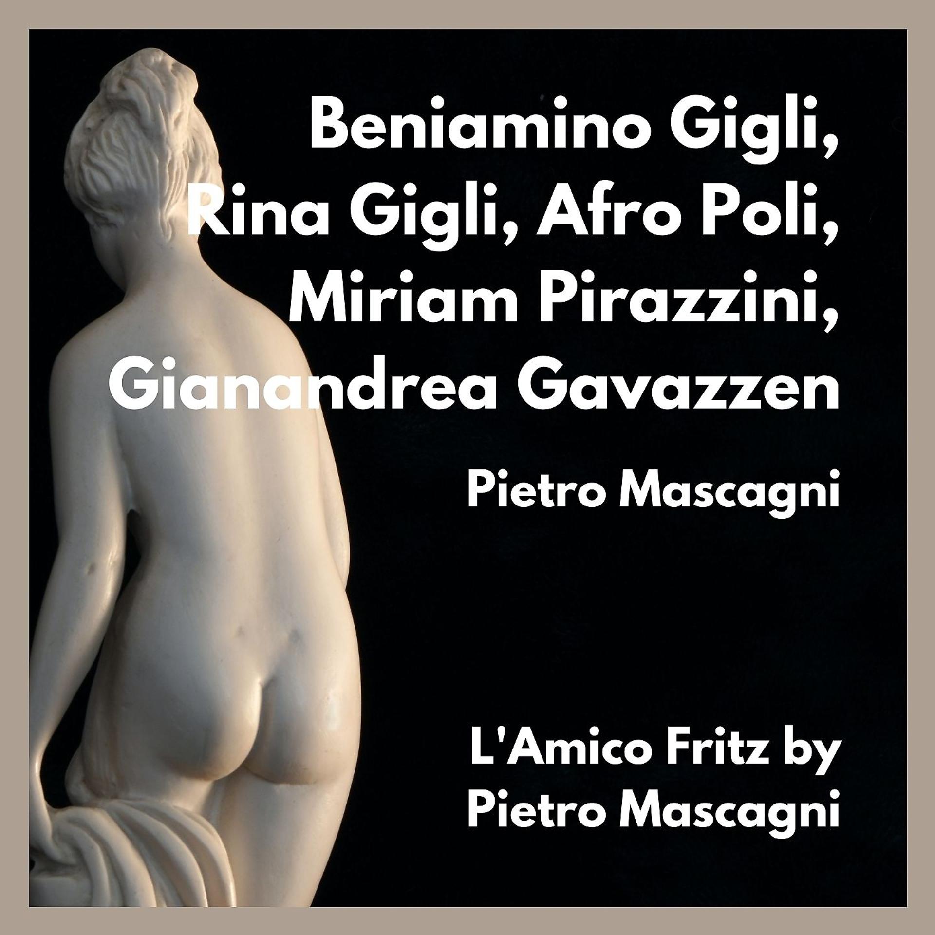 Постер альбома L'amico fritz by pietro mascagni