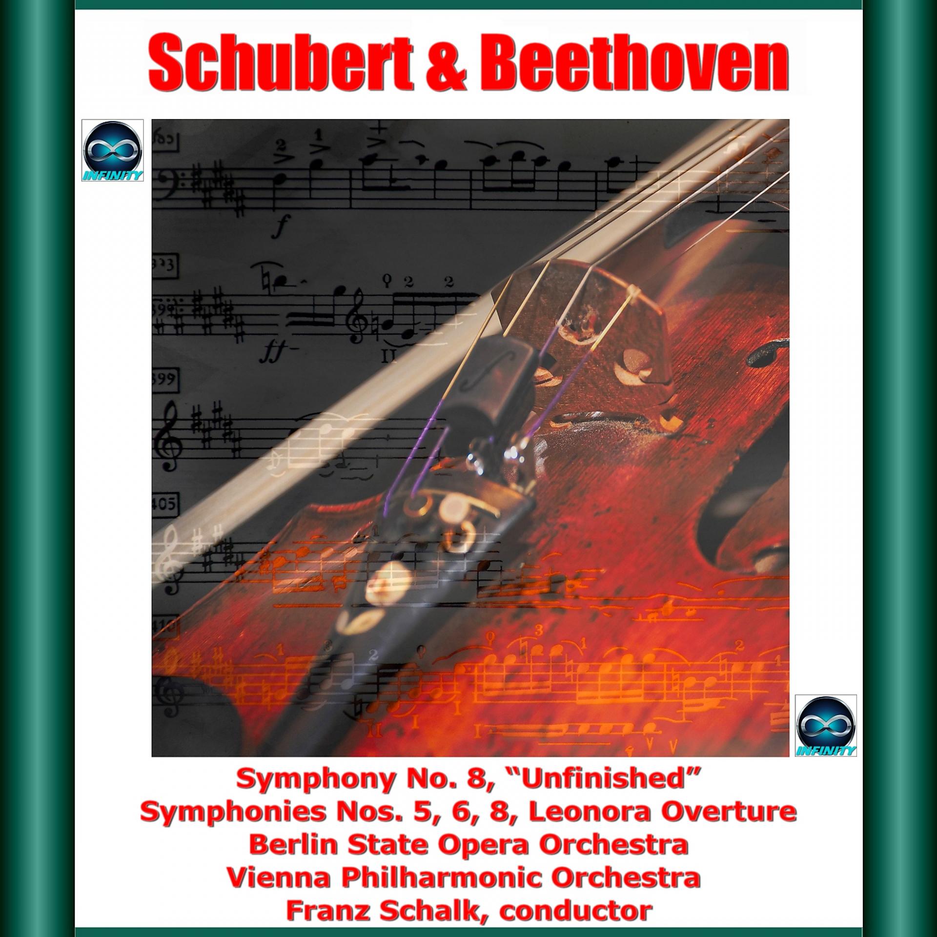 Постер альбома Schubert & Beethoven: Symphony No. 8, "Unfinished" - Symphonies Nos. 5, 6, 8, Leonora Overture