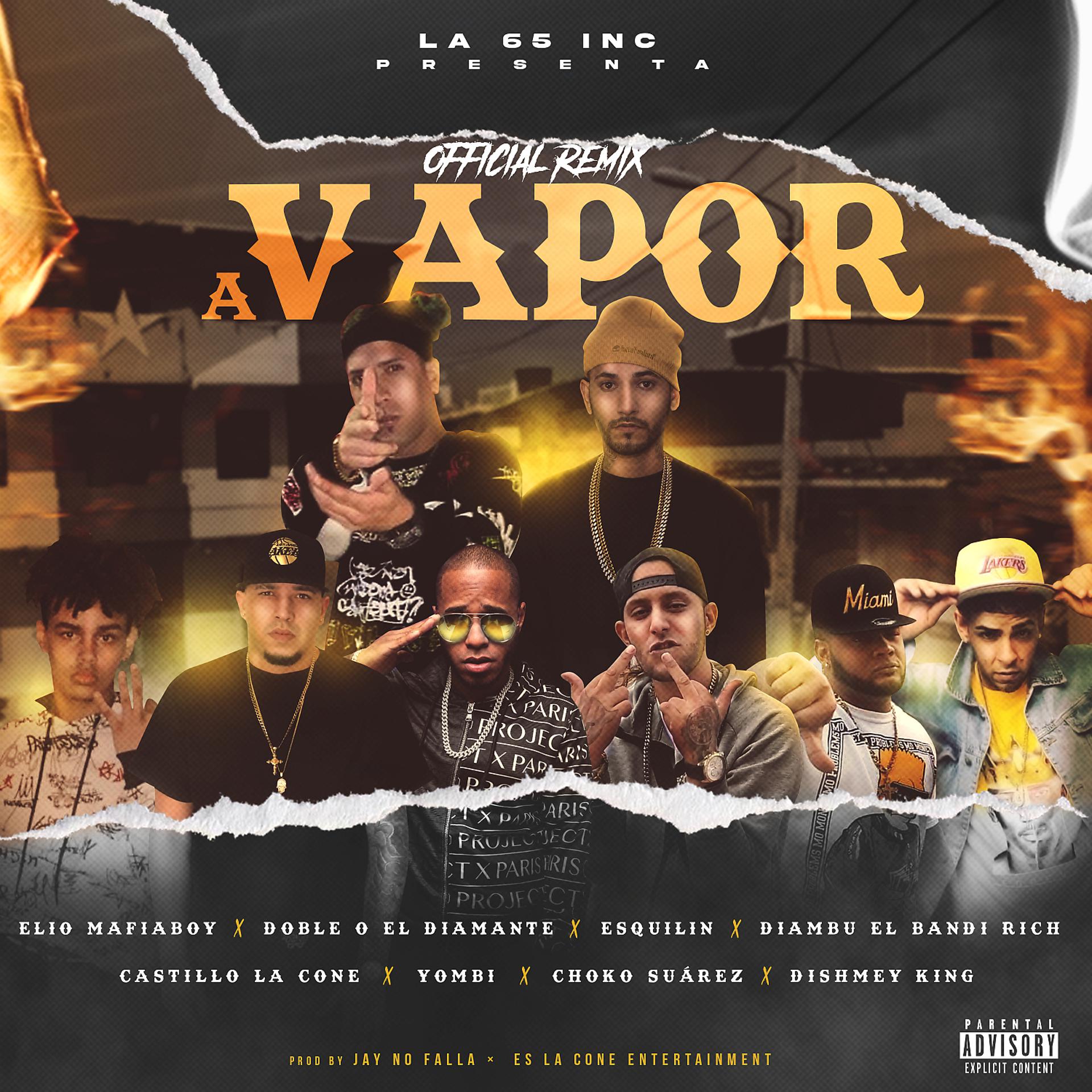 Постер альбома A vapor (feat. Diambu Titerito el Bandi Rich, Dishmey King, Choko Suarez, Esquilin & Yombi) [Remix]