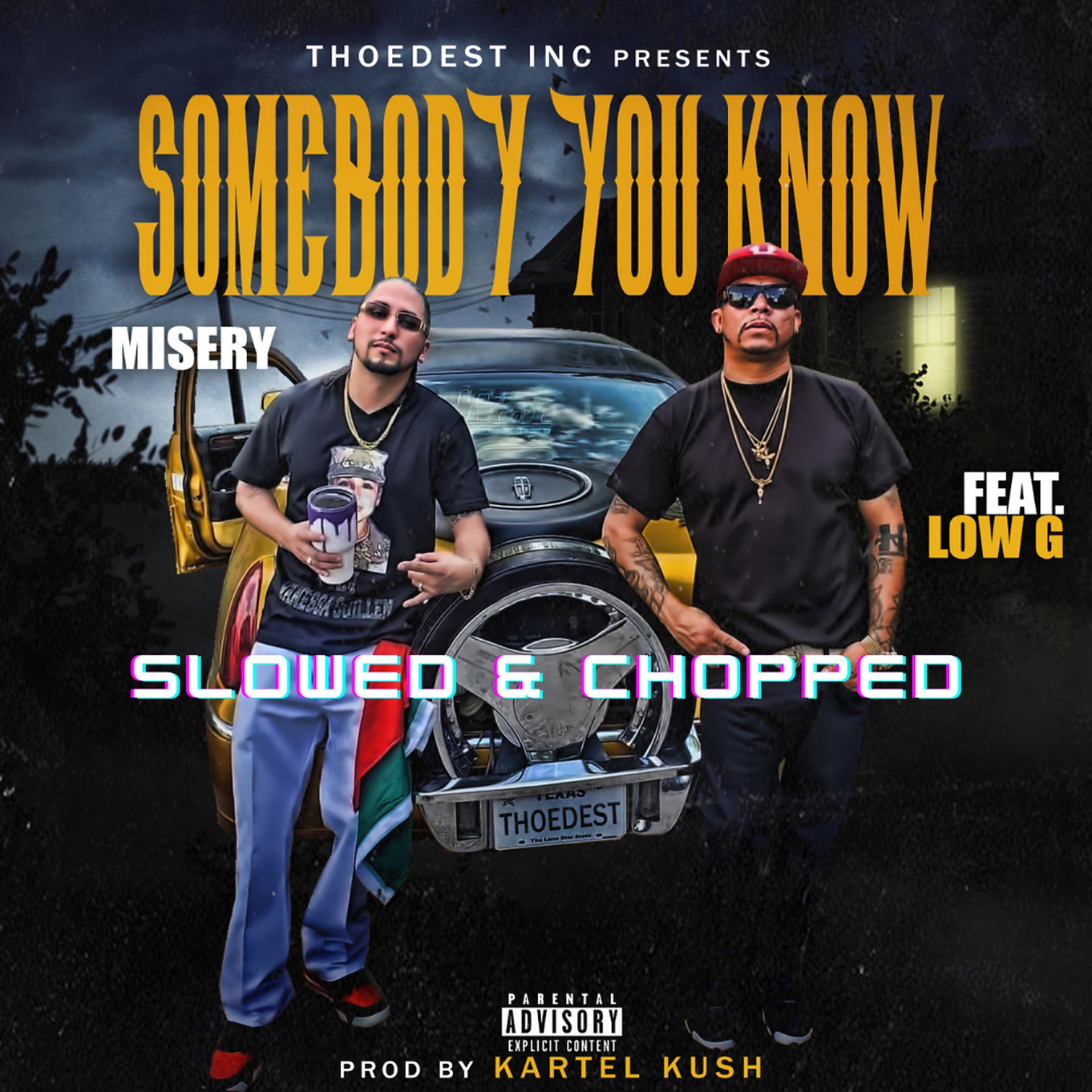 Постер альбома Somebody You Know (feat. Low G) [Slowed & Chopped]
