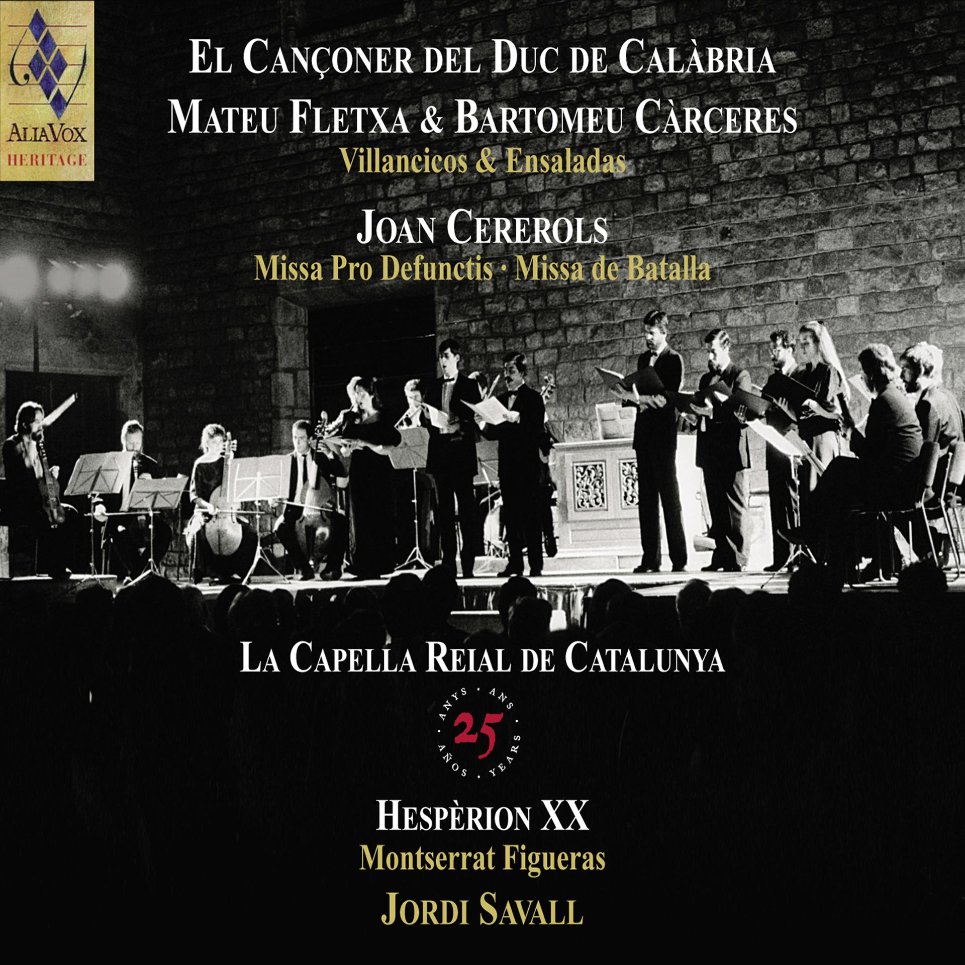 Постер альбома La Capella Reial de Catalunya - 25th Anniversary