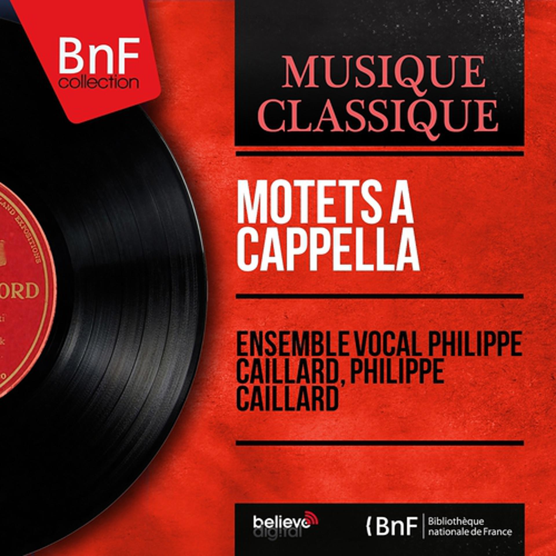 Постер альбома Motets a cappella (Stereo Version)