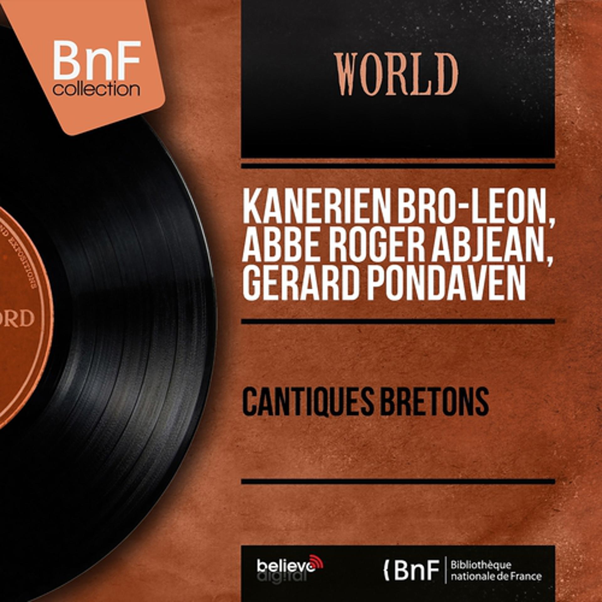 Постер альбома Cantiques bretons (Mono version)