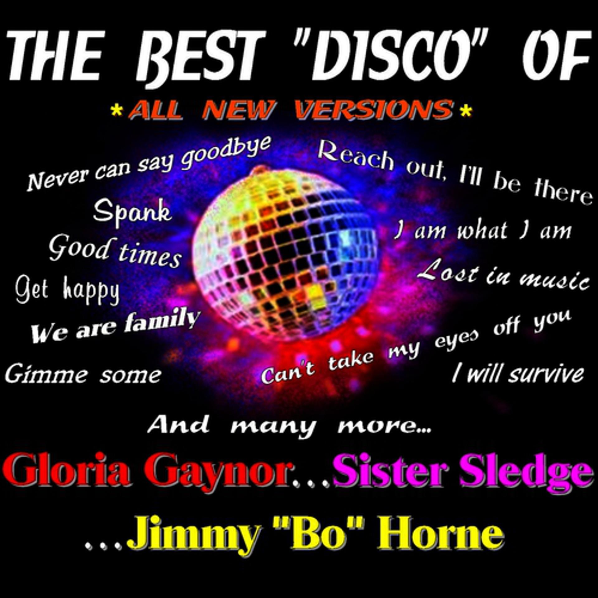 Постер альбома The Best Disco of Gloria Gaynor, Sister Sledge and Jimmy "Bo" Horne