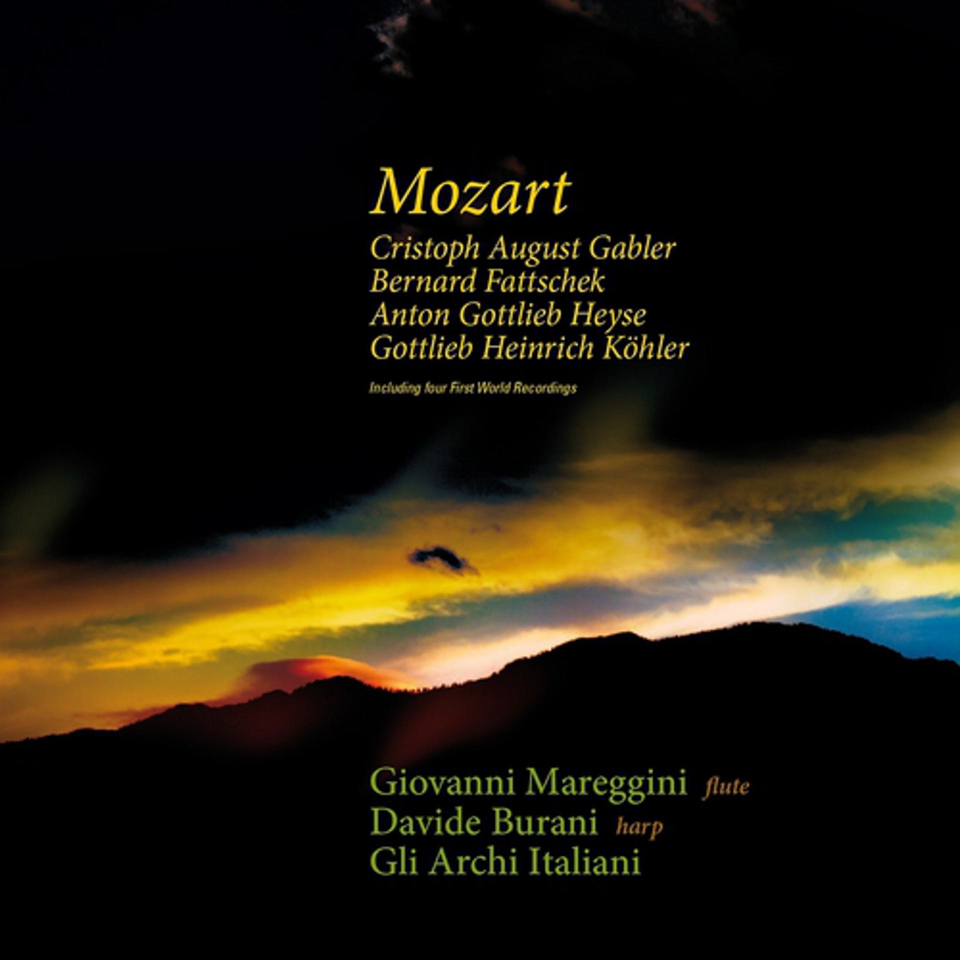 Постер альбома Davide Burani, Giovanni Mareggini Plays Mozart, Gabler, Fattschek, Heyse & Köhler