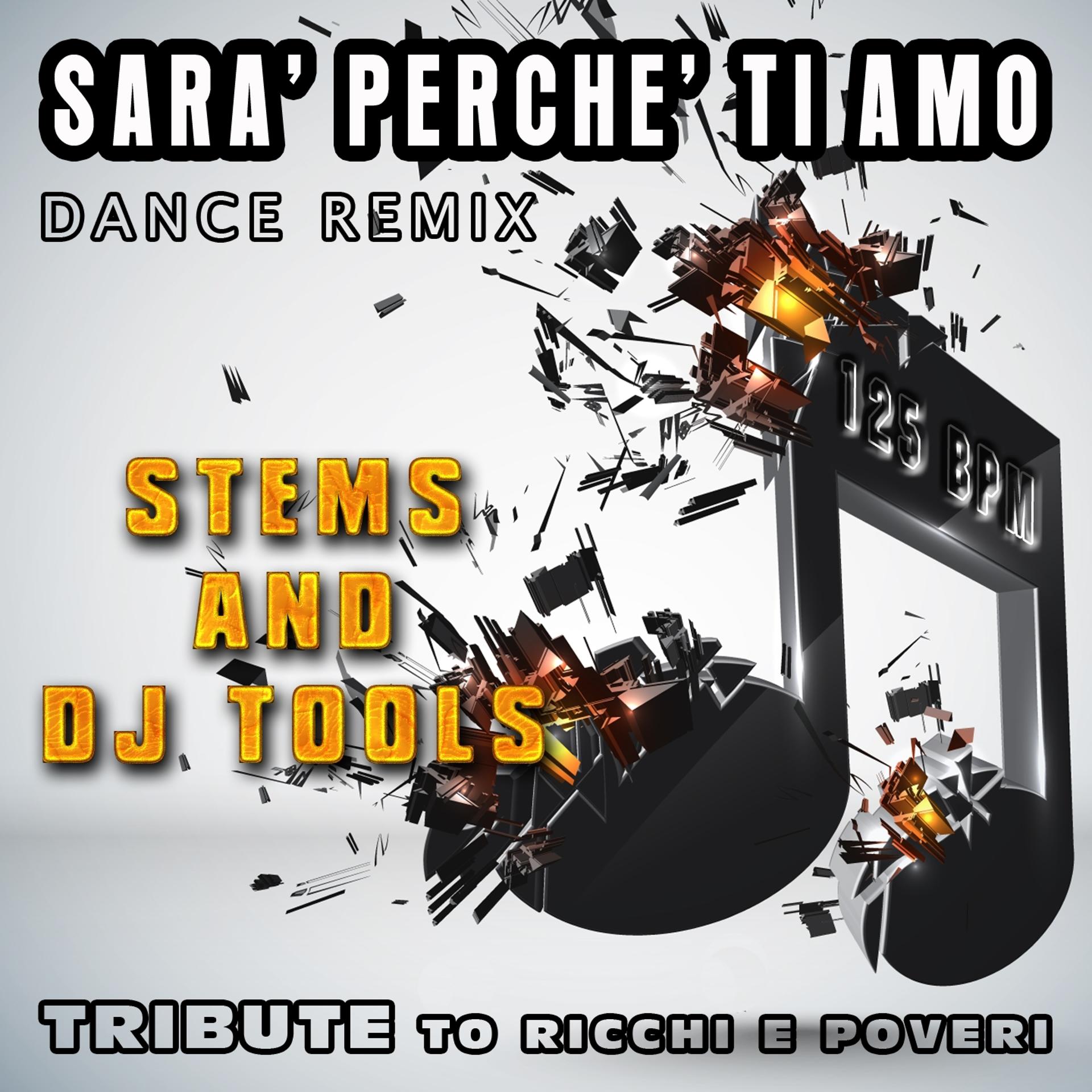Постер альбома Sara' perche' ti amo : Dance Remix, Stems and DJ Tools, Tribute to Ricchi e Poveri
