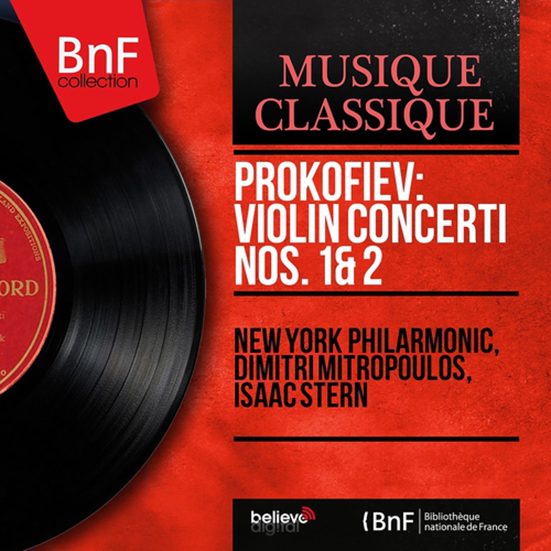 Постер альбома Prokofiev: Violin Concerti Nos. 1 & 2 (Mono Version)