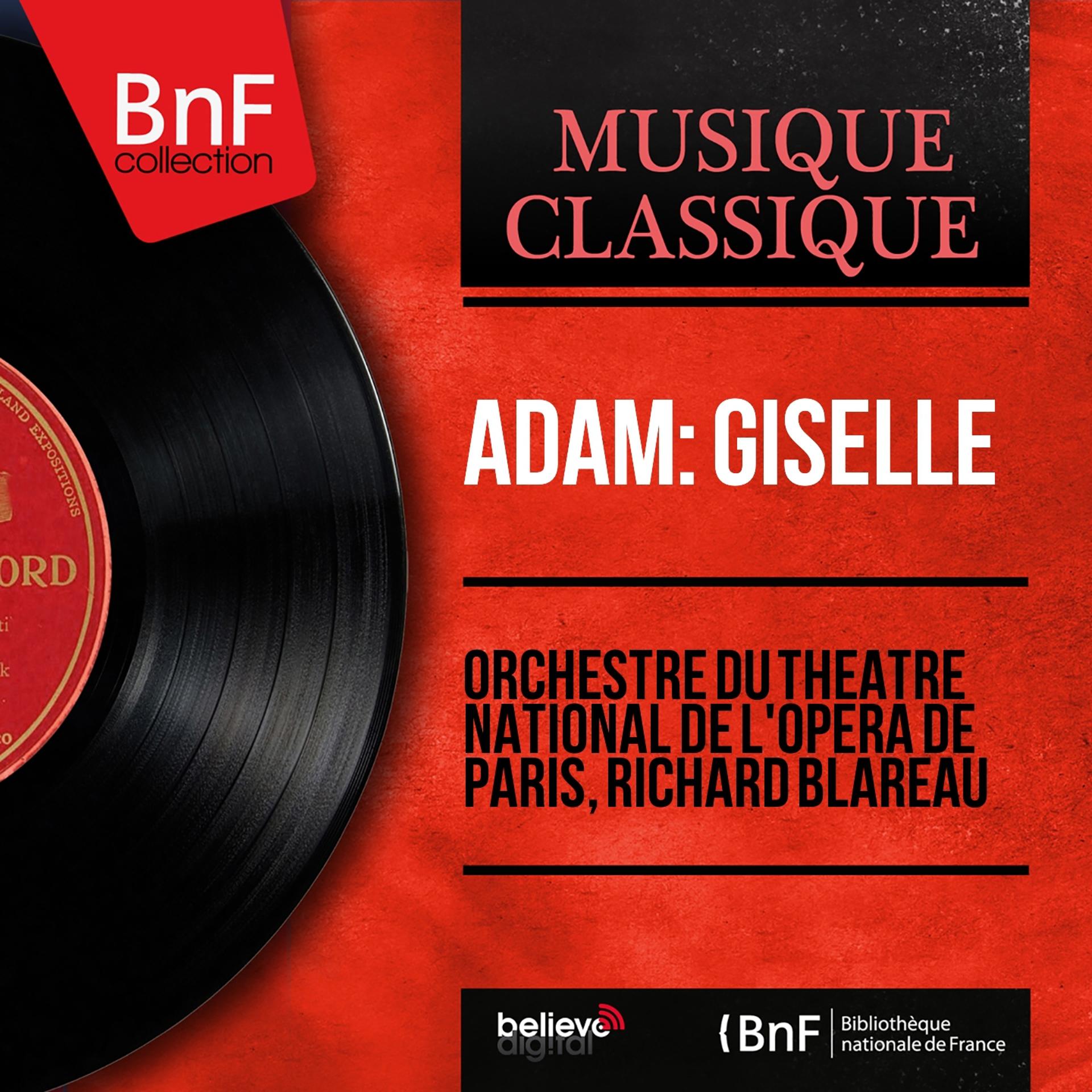 Постер альбома Adam: Giselle (Arranged By Henri Büsser, Mono Version)