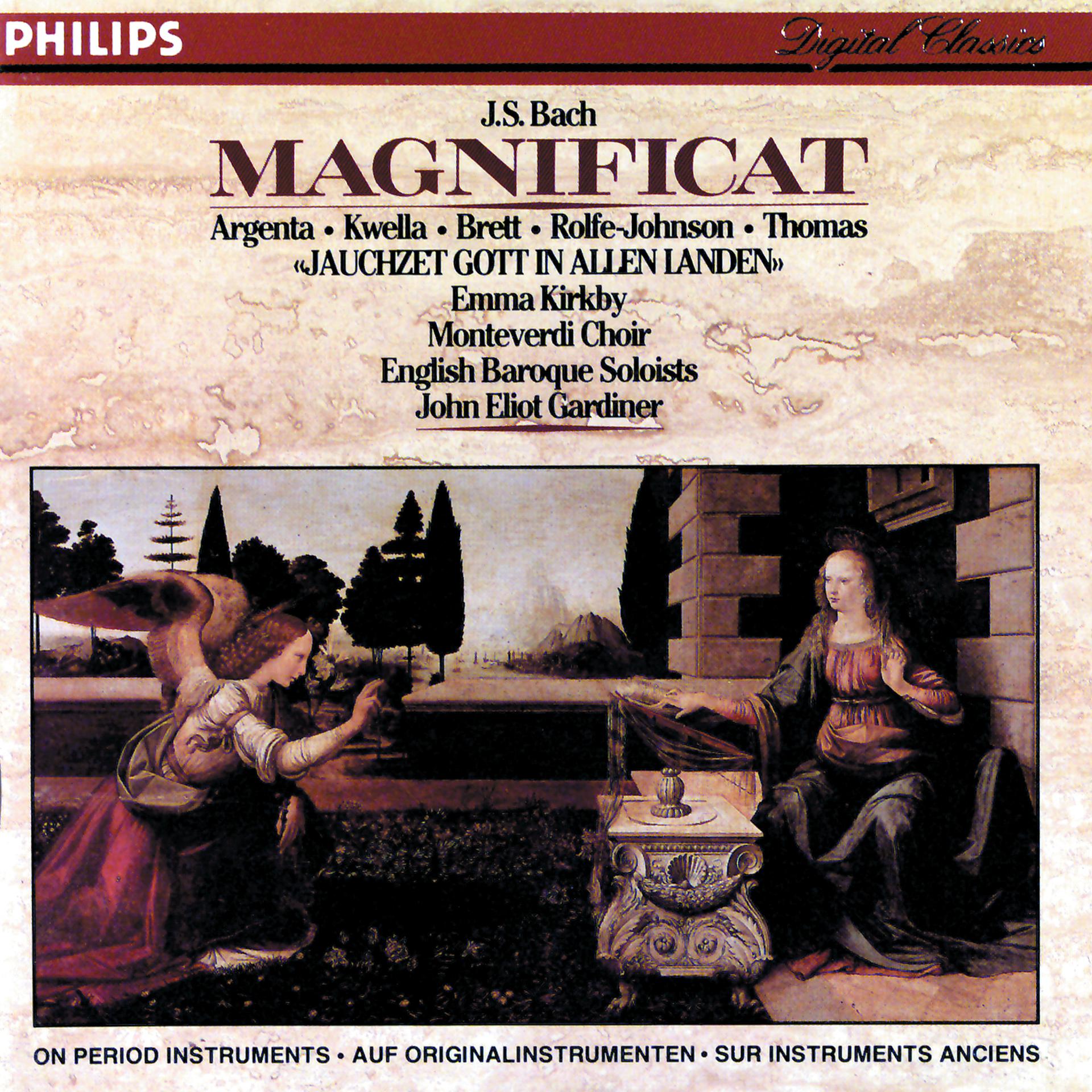Постер альбома Bach, J.S.: Magnificat/Cantata No.51 "Jauchzet Gott"