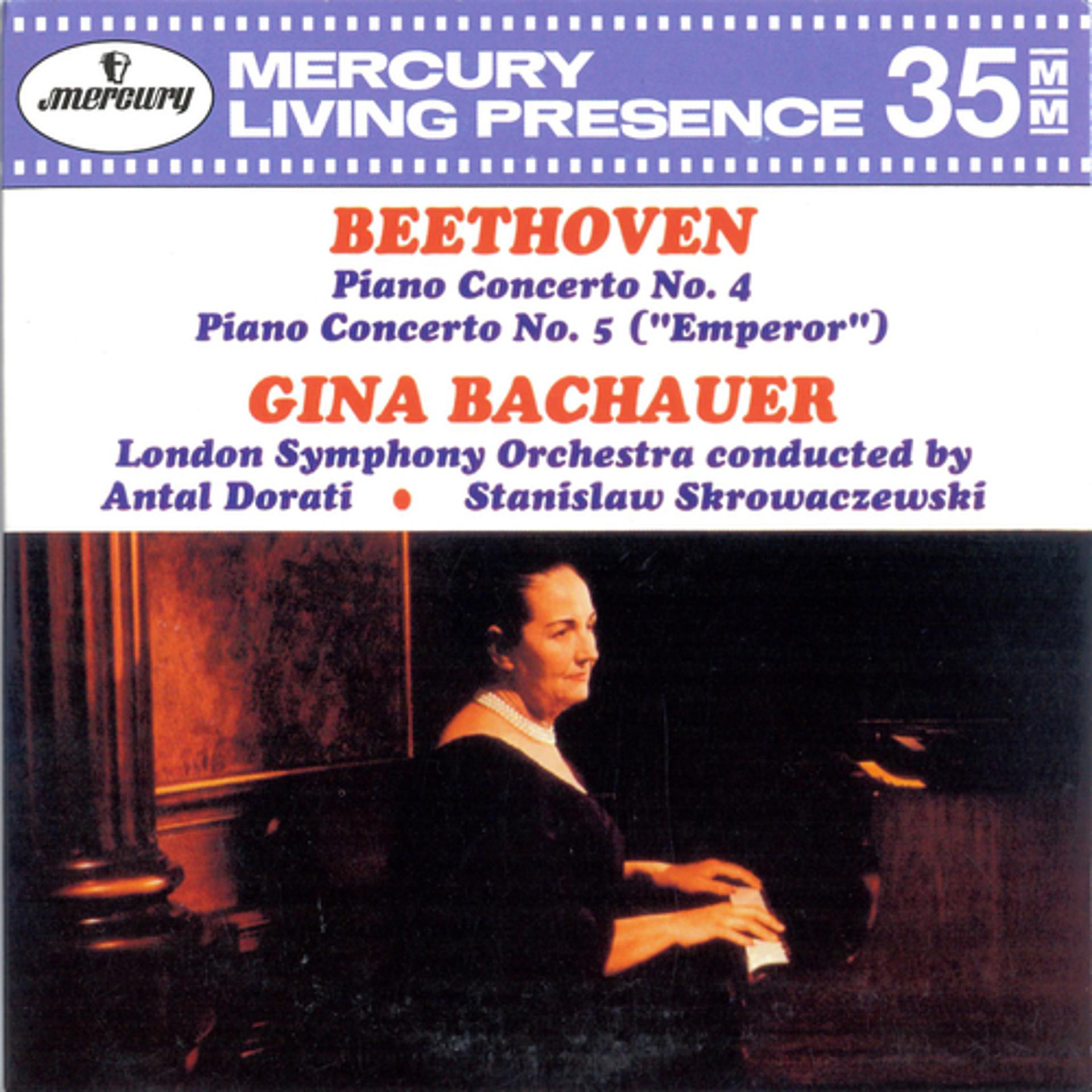 Постер альбома Beethoven: Piano Concertos Nos. 4 & 5
