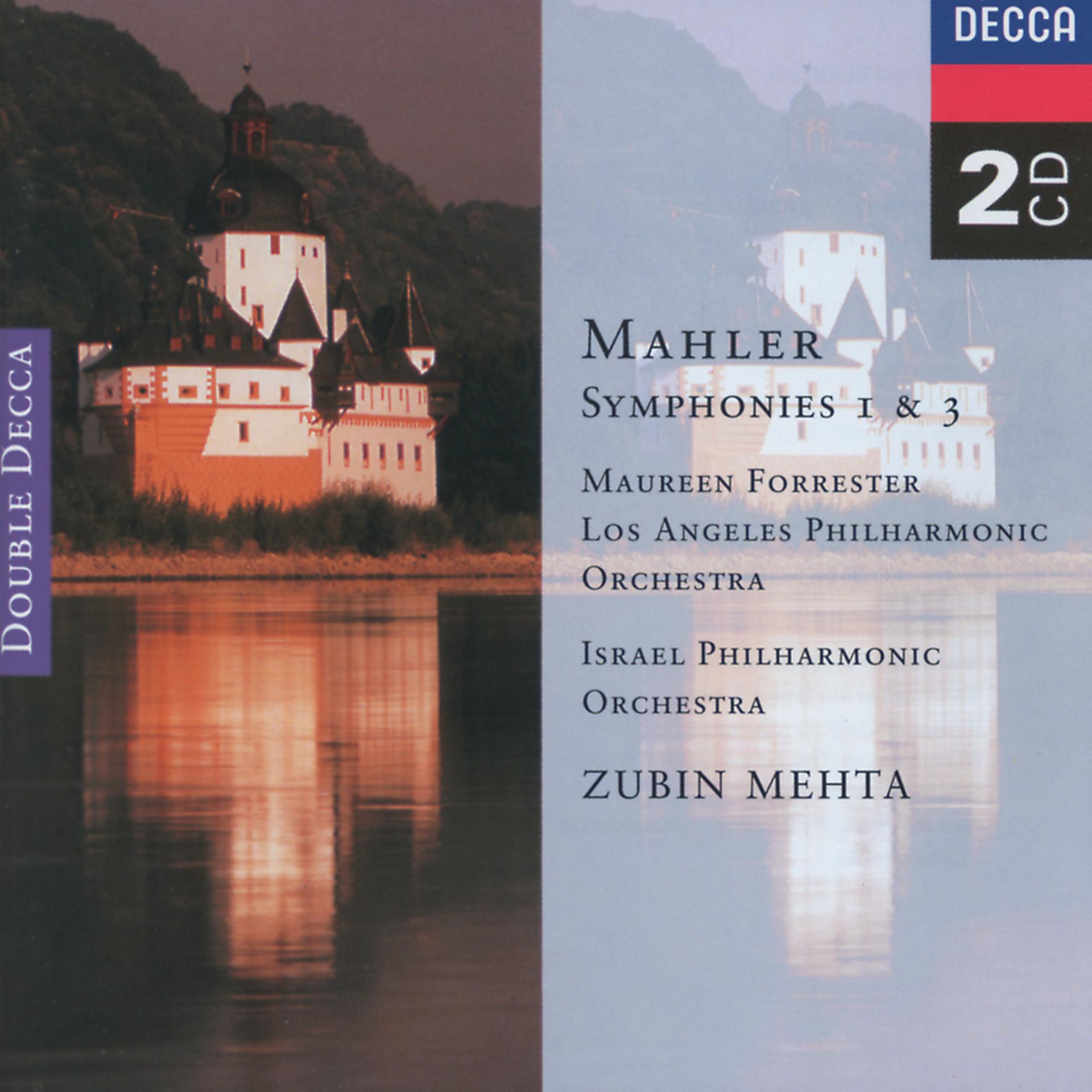 Постер альбома Mahler: Symphonies Nos. 1 & 3