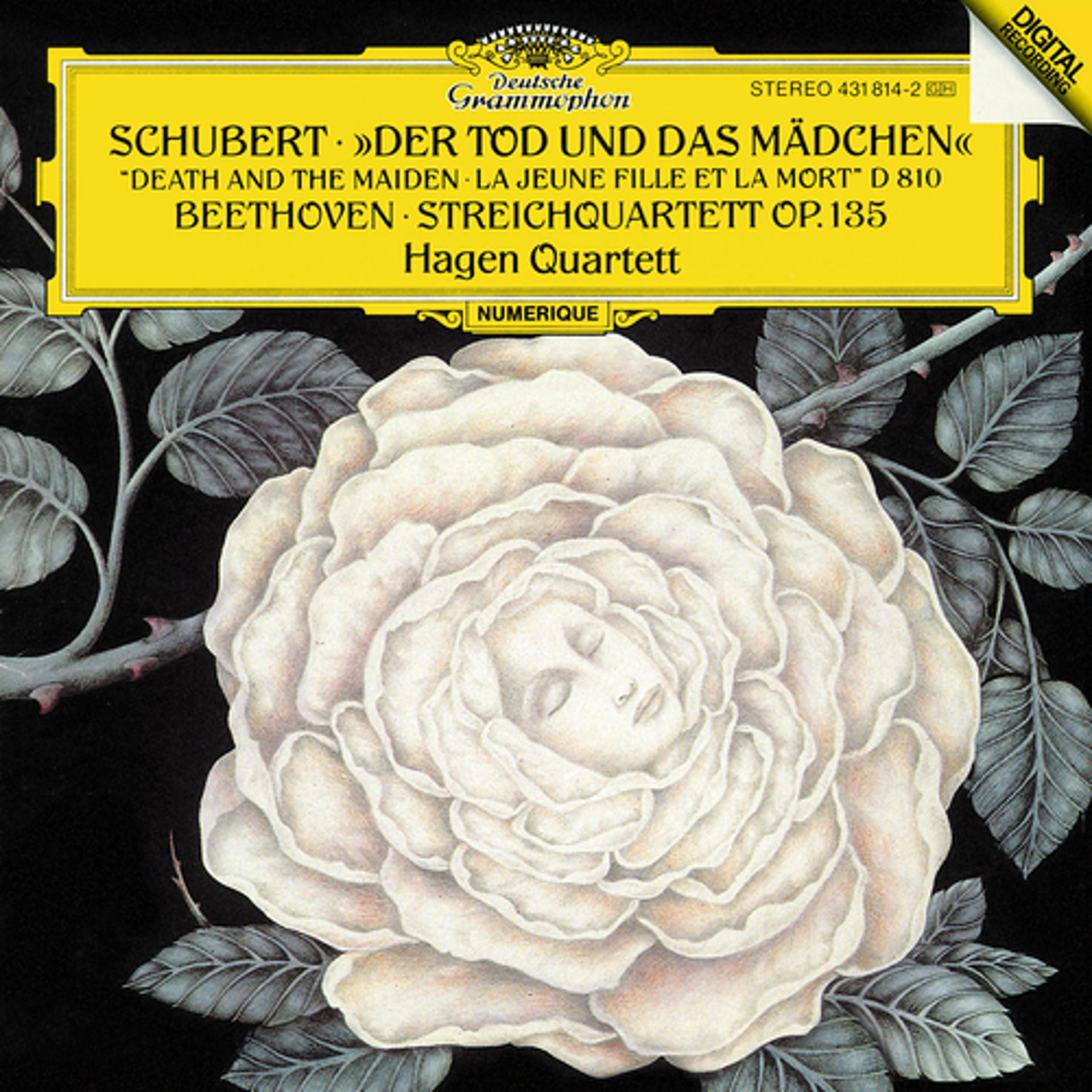 Постер альбома Schubert: "Death and the Maiden" D 810 / Beethoven: String Quartet op.135