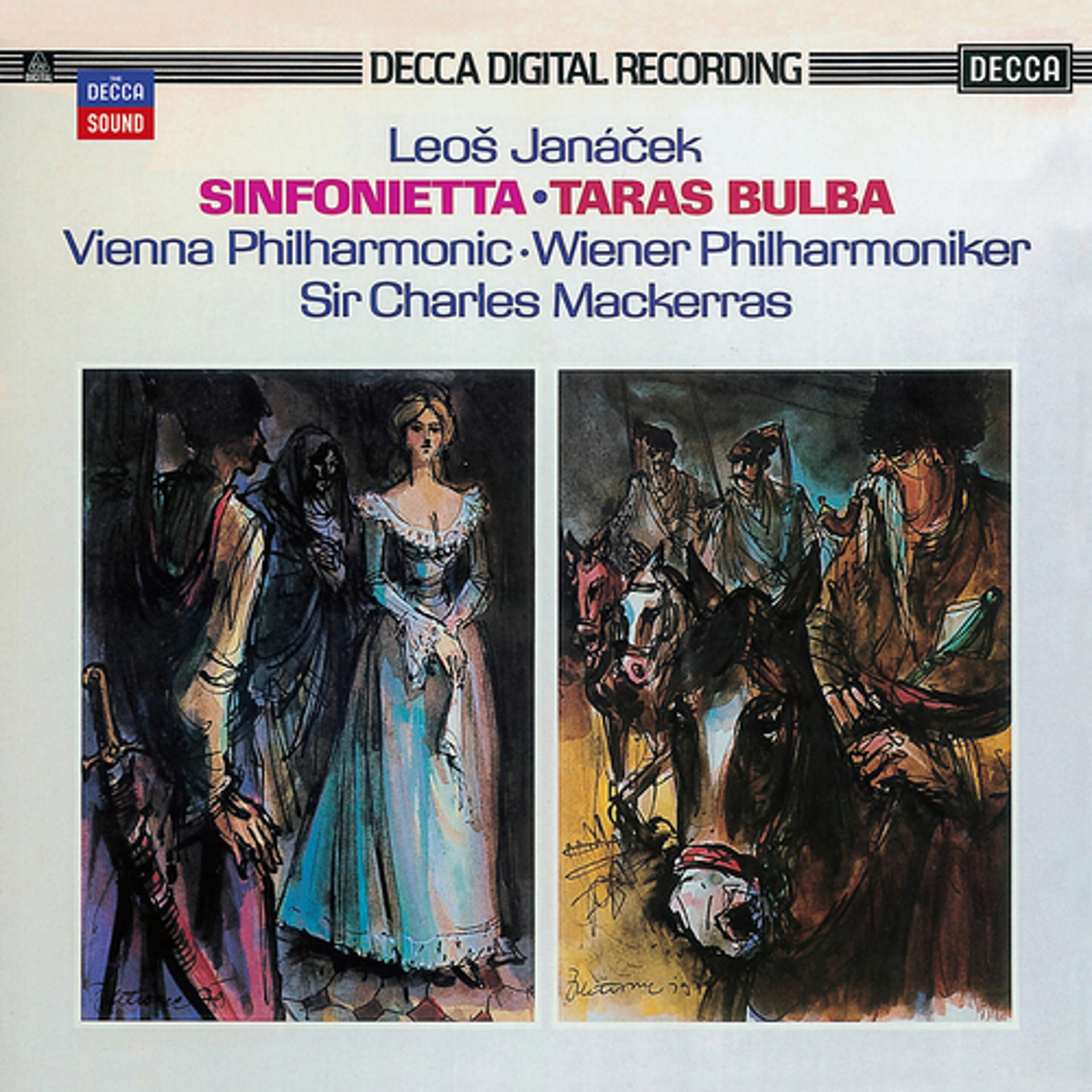 Постер альбома Janacek: Sinfonietta; Taras Bulba