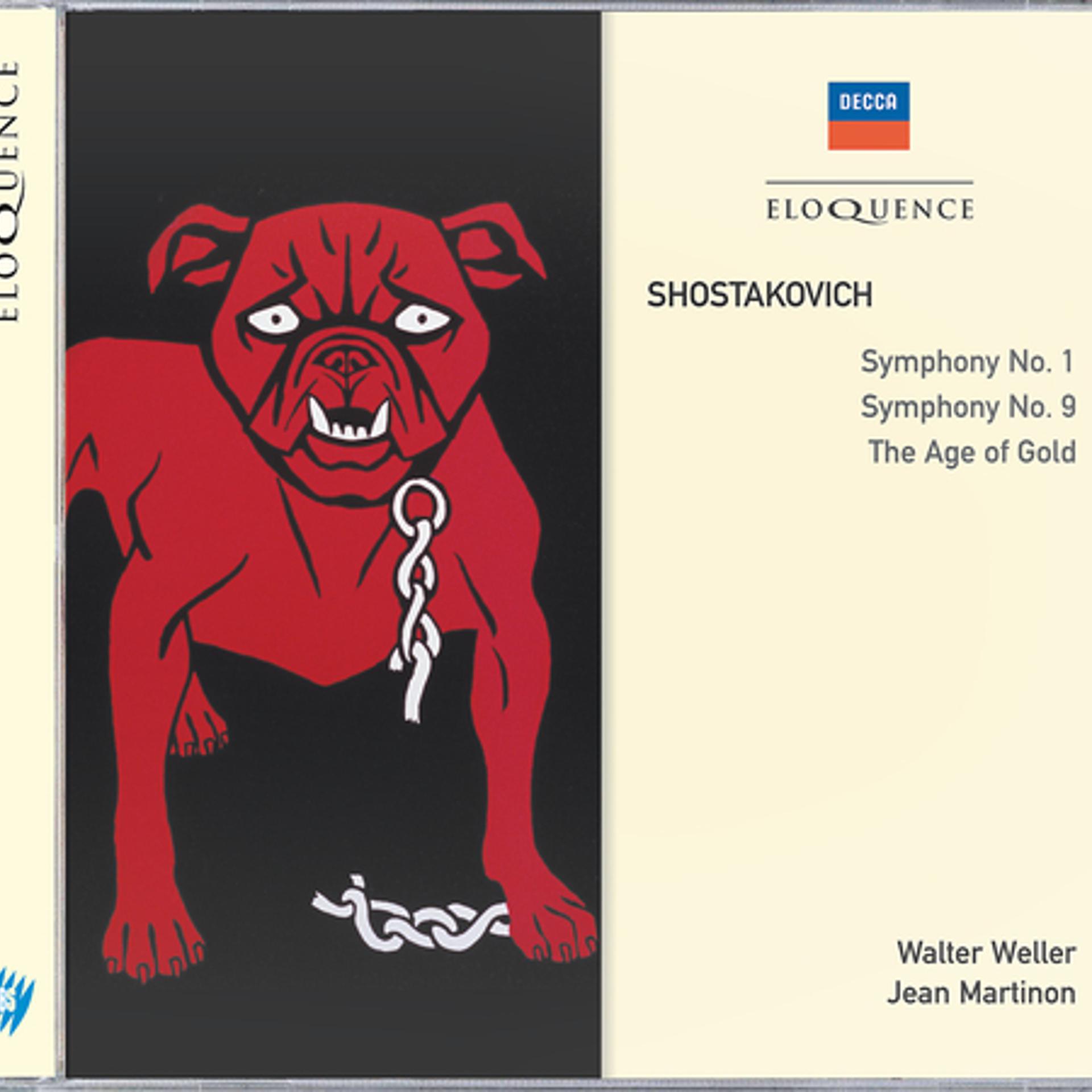 Постер альбома Shostakovich: Symphonies Nos.1 & 9; The Age of Gold