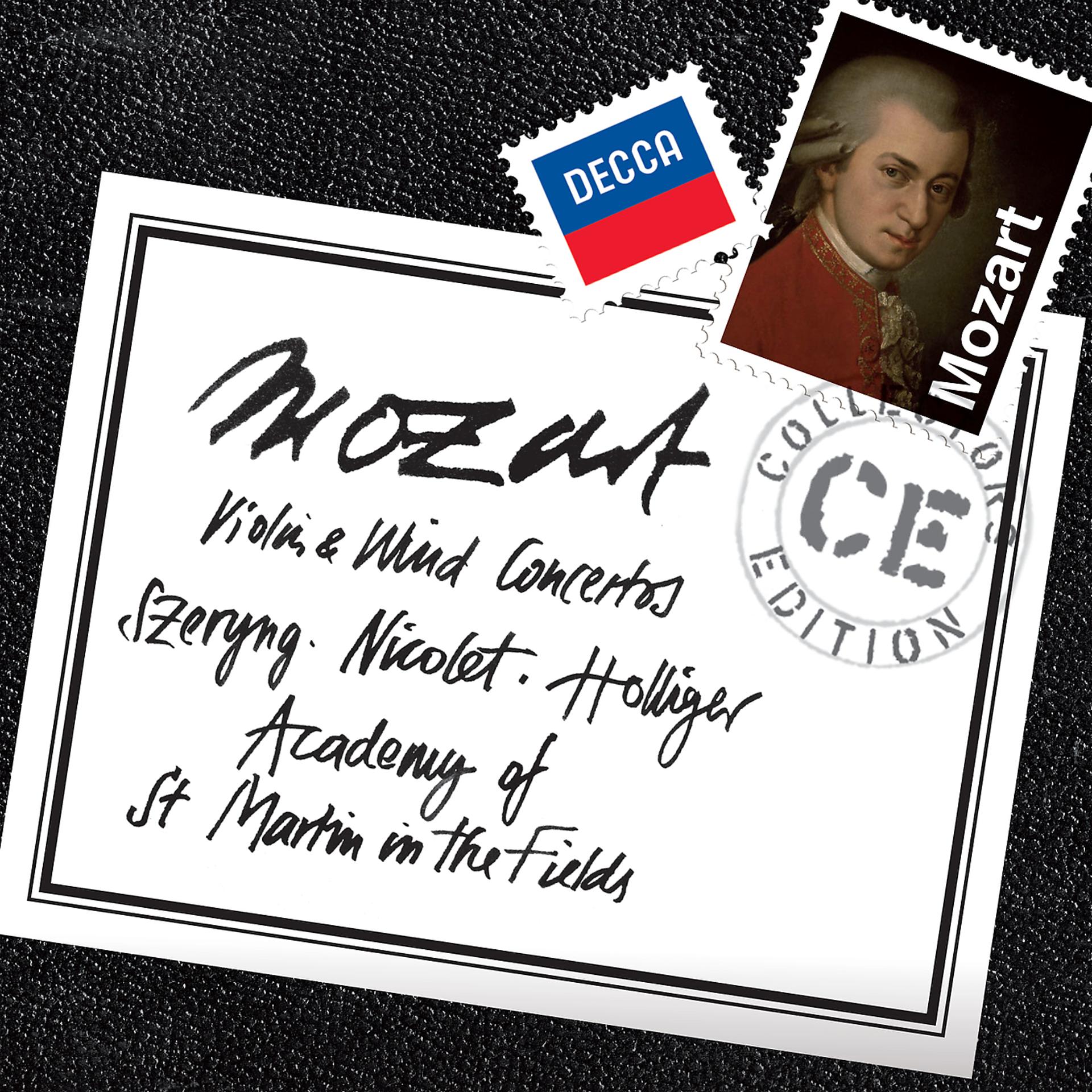 Постер альбома Mozart: Violin & Wind Concertos
