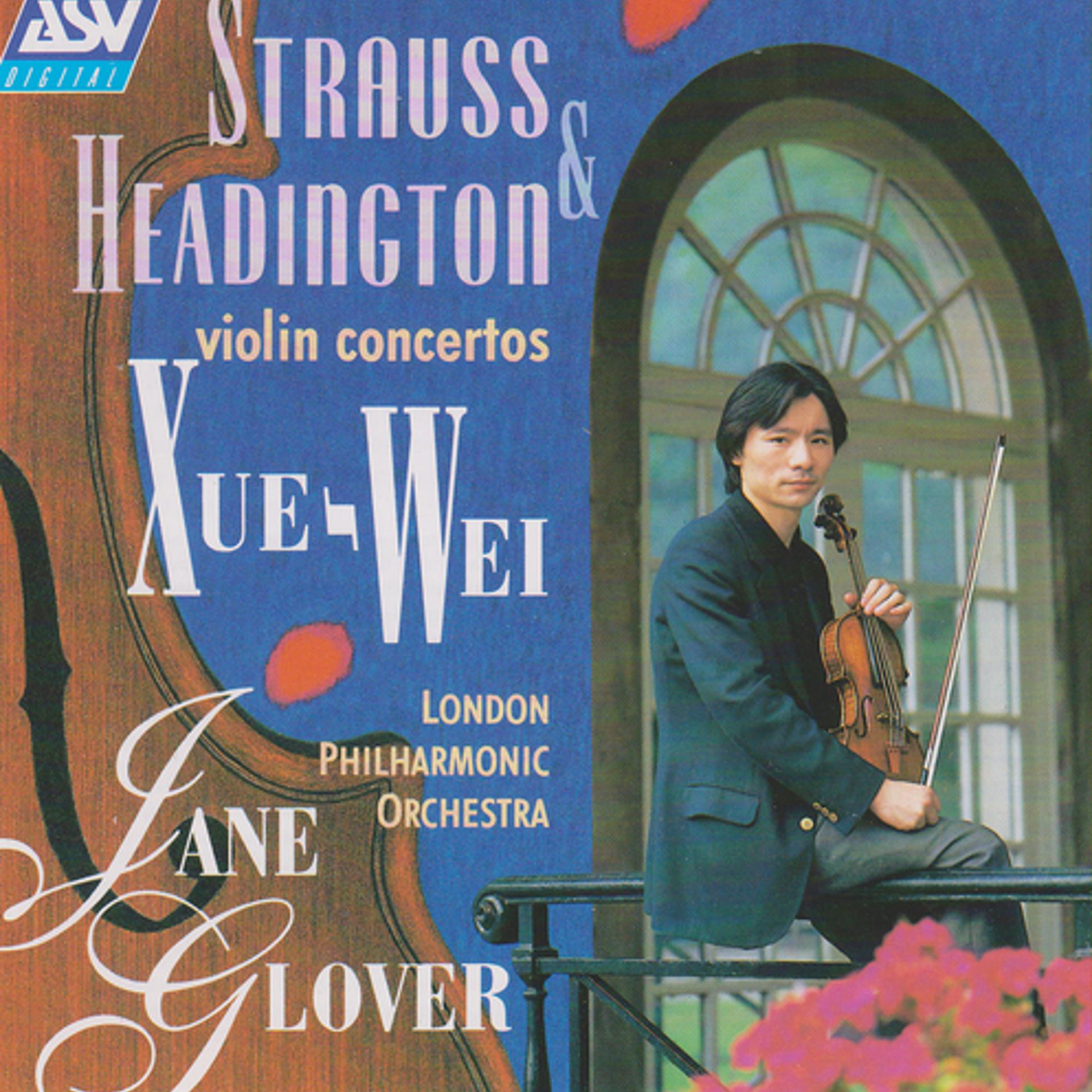 Постер альбома Strauss & Headington: Violin Concertos