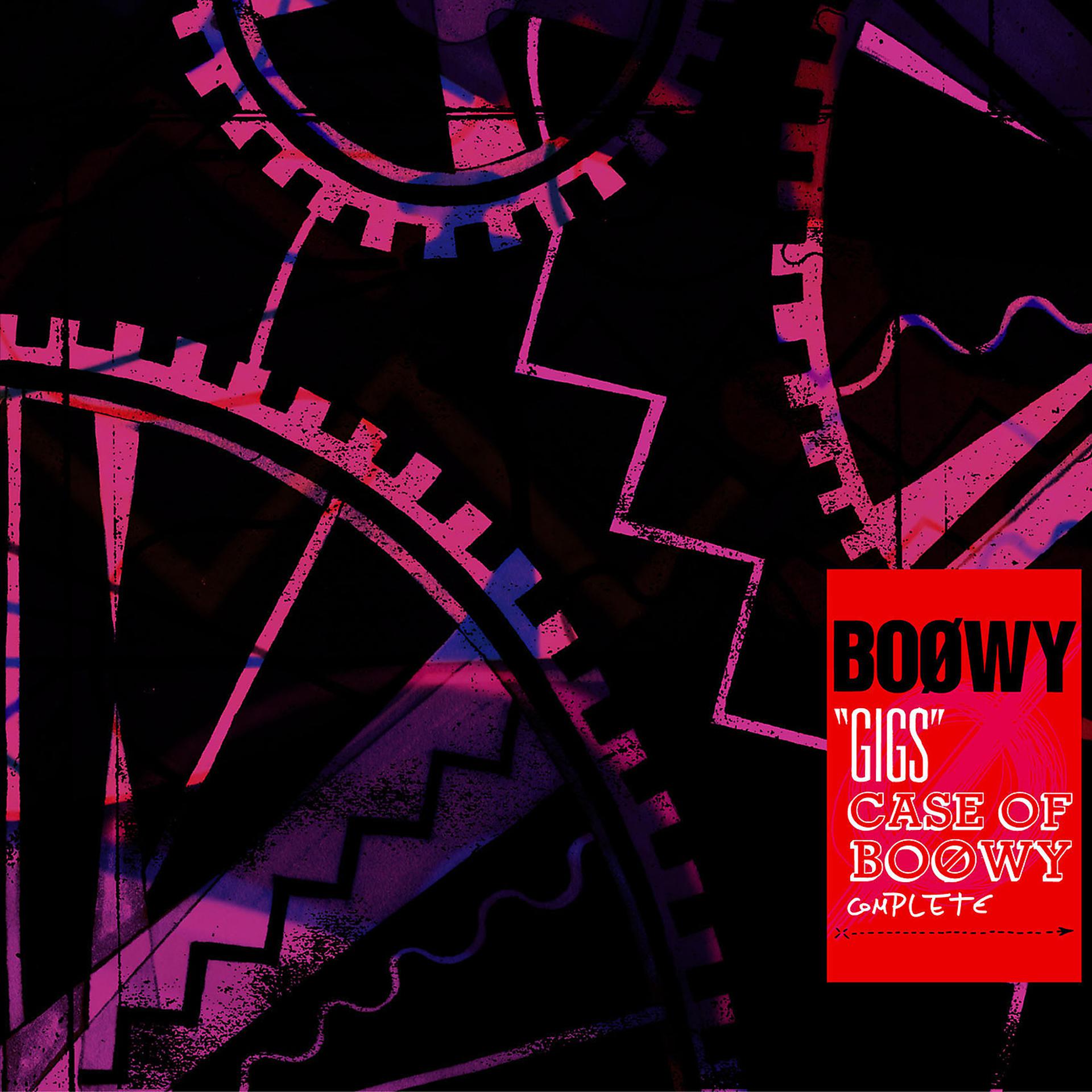 Постер альбома "Gigs" Case Of Boowy Complete