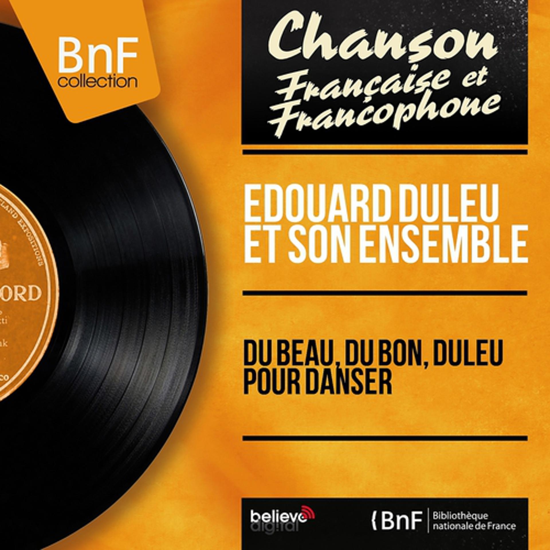 Постер альбома Du beau, du bon, Duleu pour danser (Mono Version)