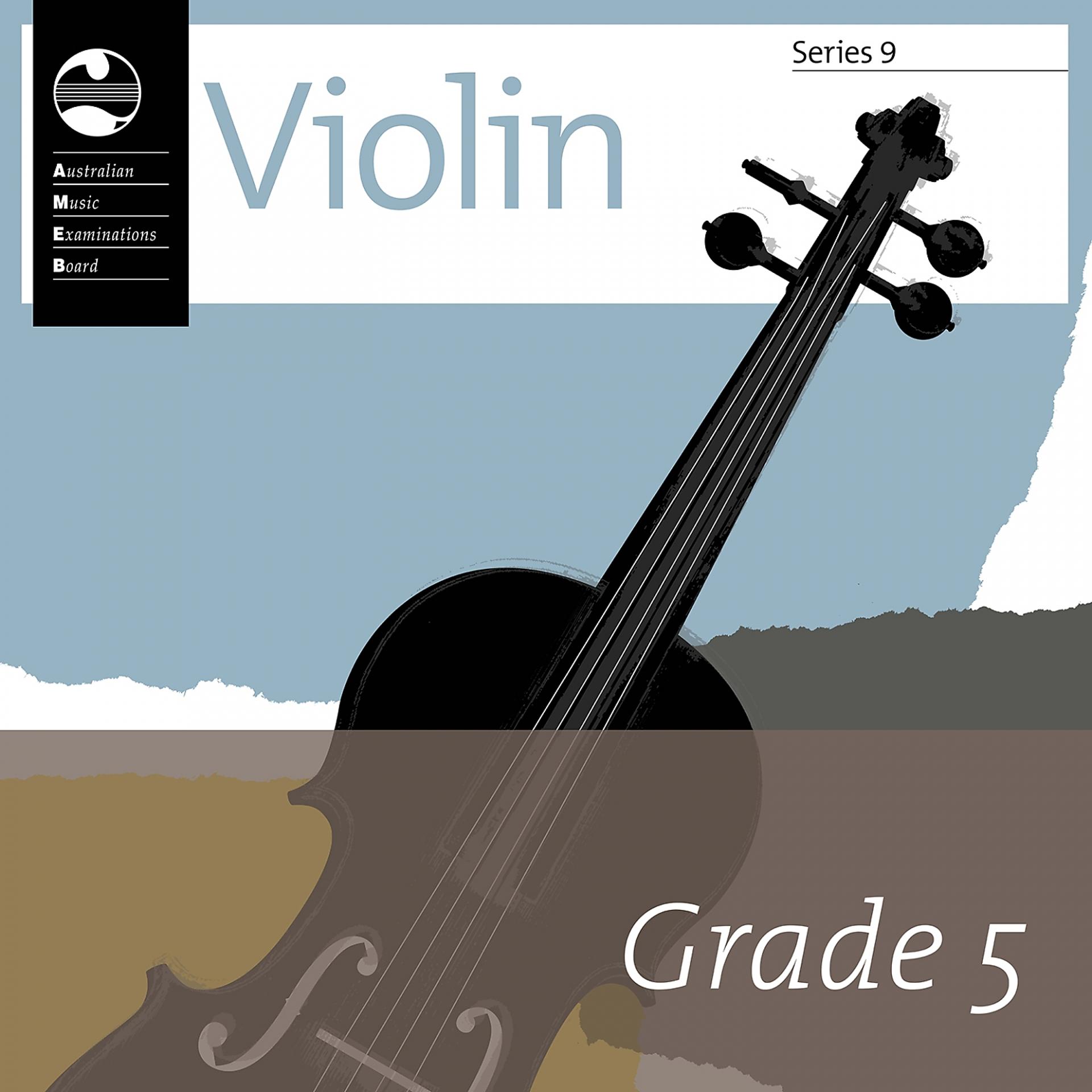 Постер альбома AMEB Violin Series 9 Fifth Grade