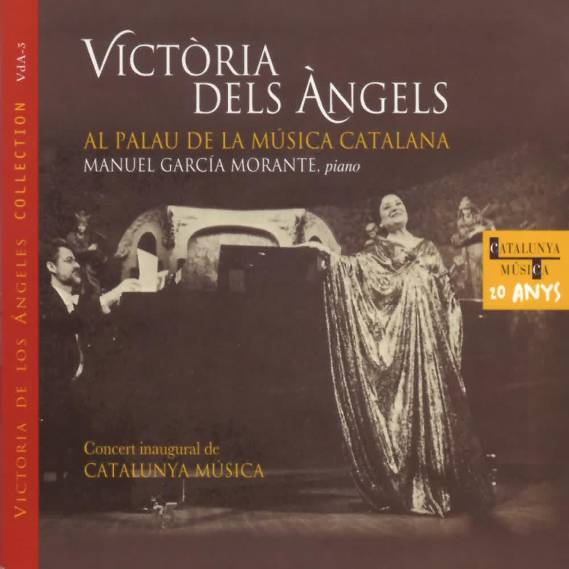 Постер альбома Victòria Dels Àngels  Al Palau de la Música Catalana