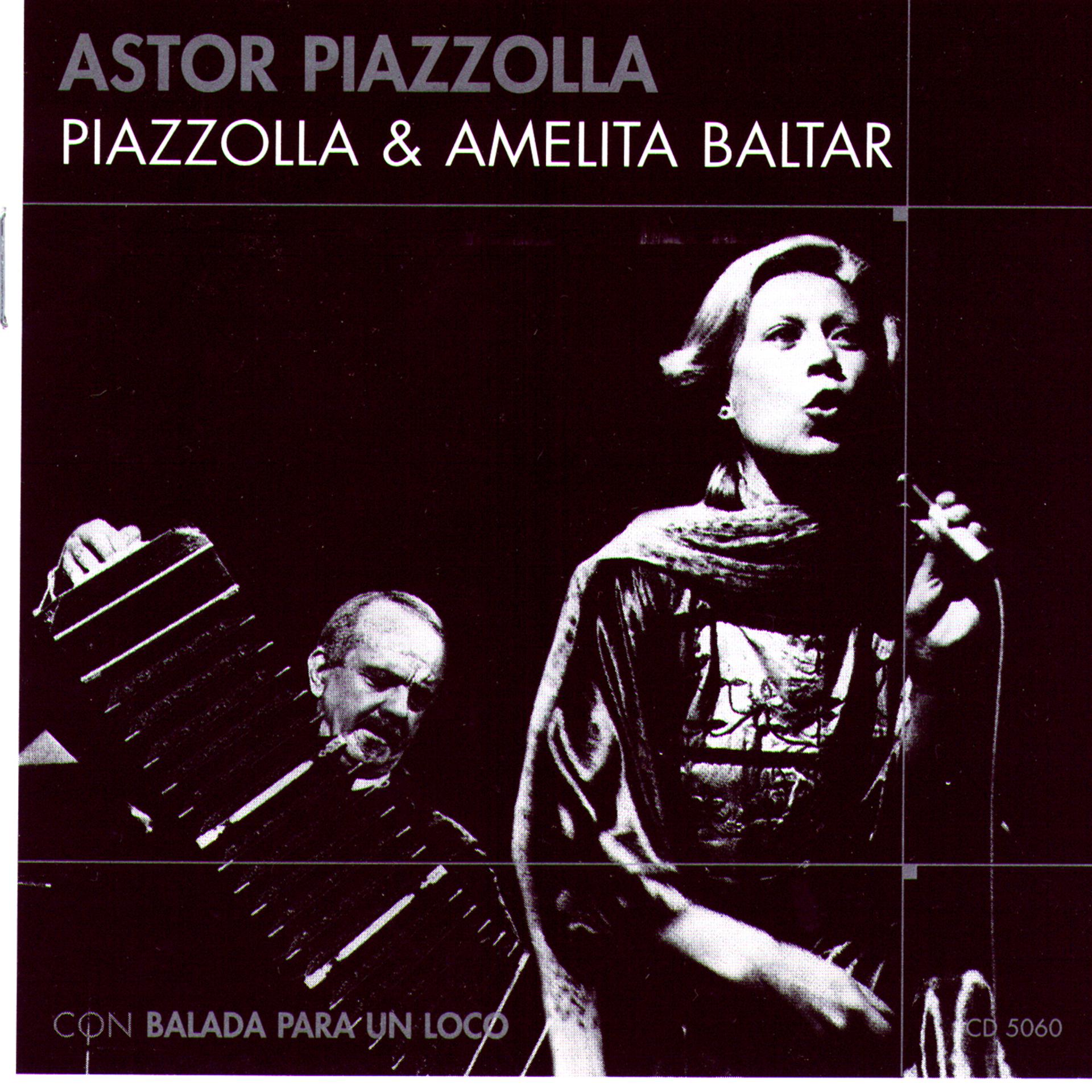 Постер альбома Piazzolla & Amelita Baltar