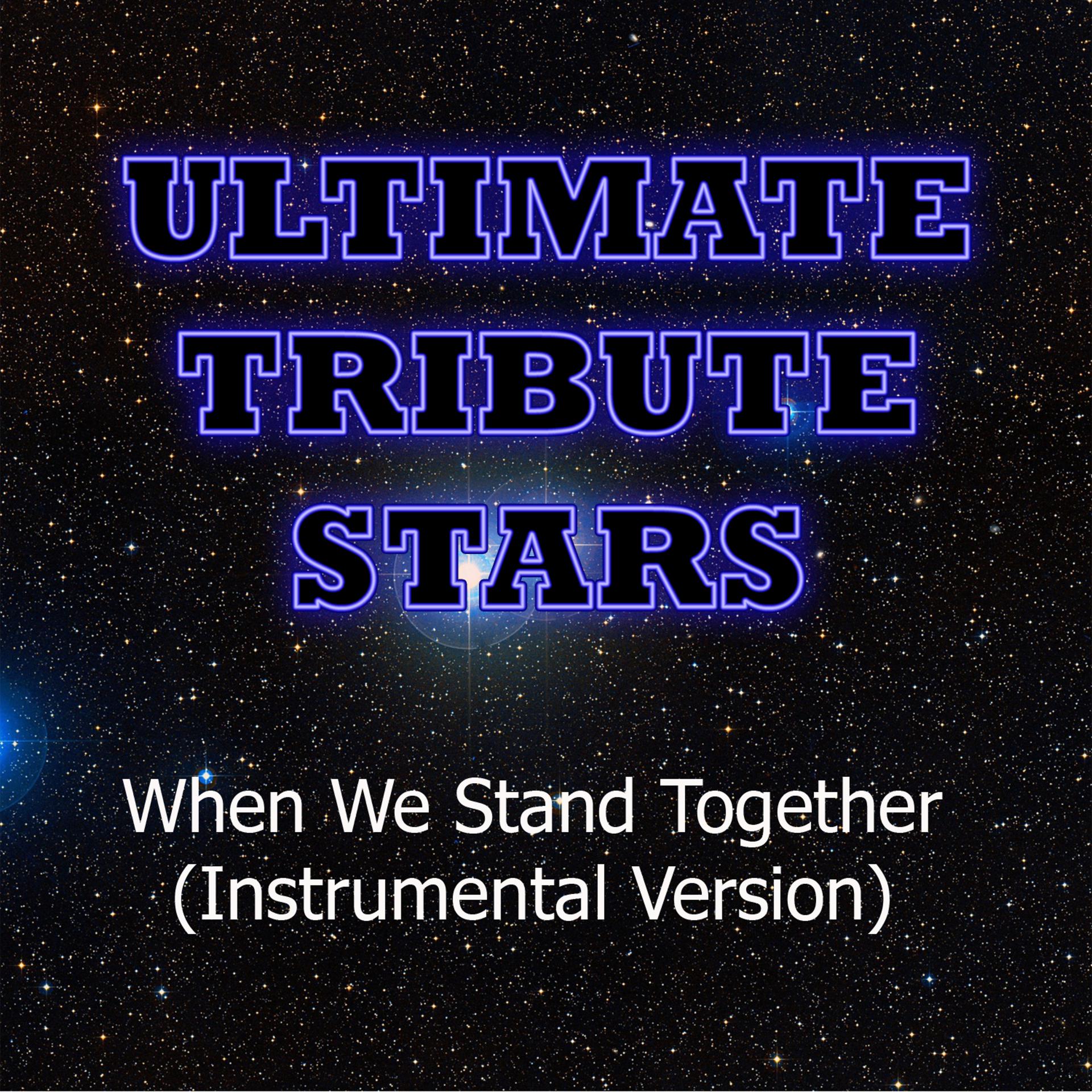 Постер альбома Nickelback - When We Stand Together (Instrumental Version)