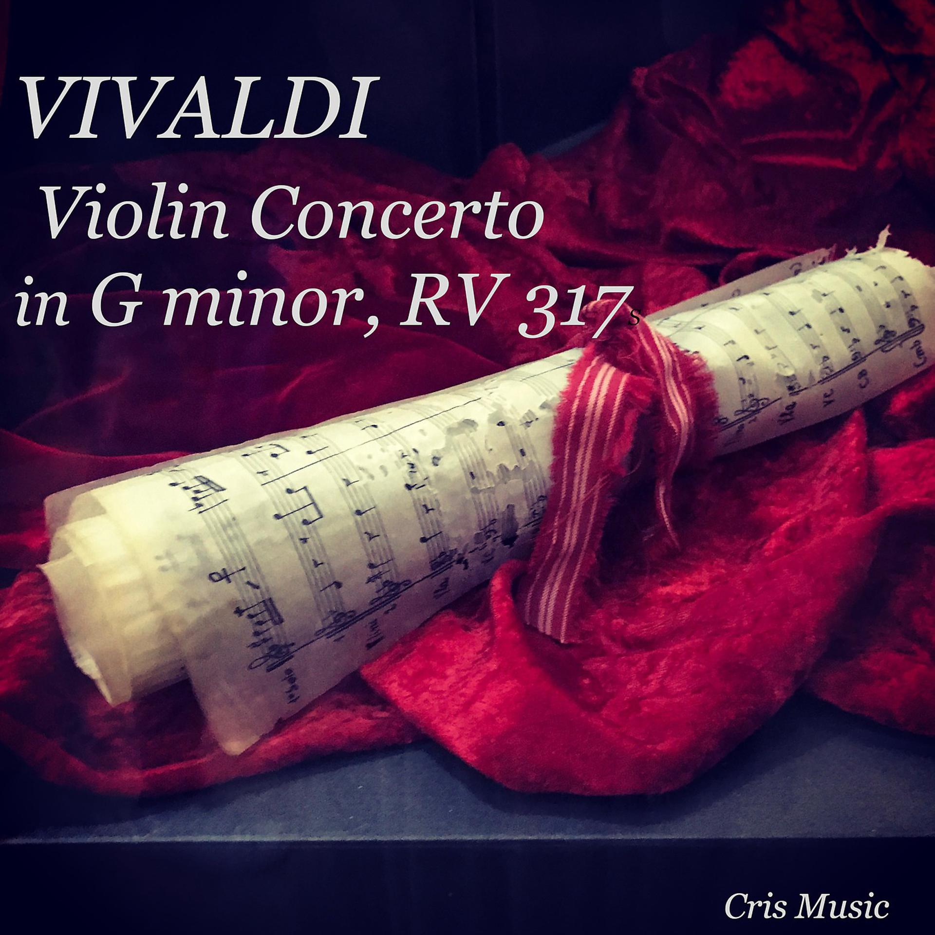Постер альбома Vivaldi: Violin Concerto in G minor, RV 317